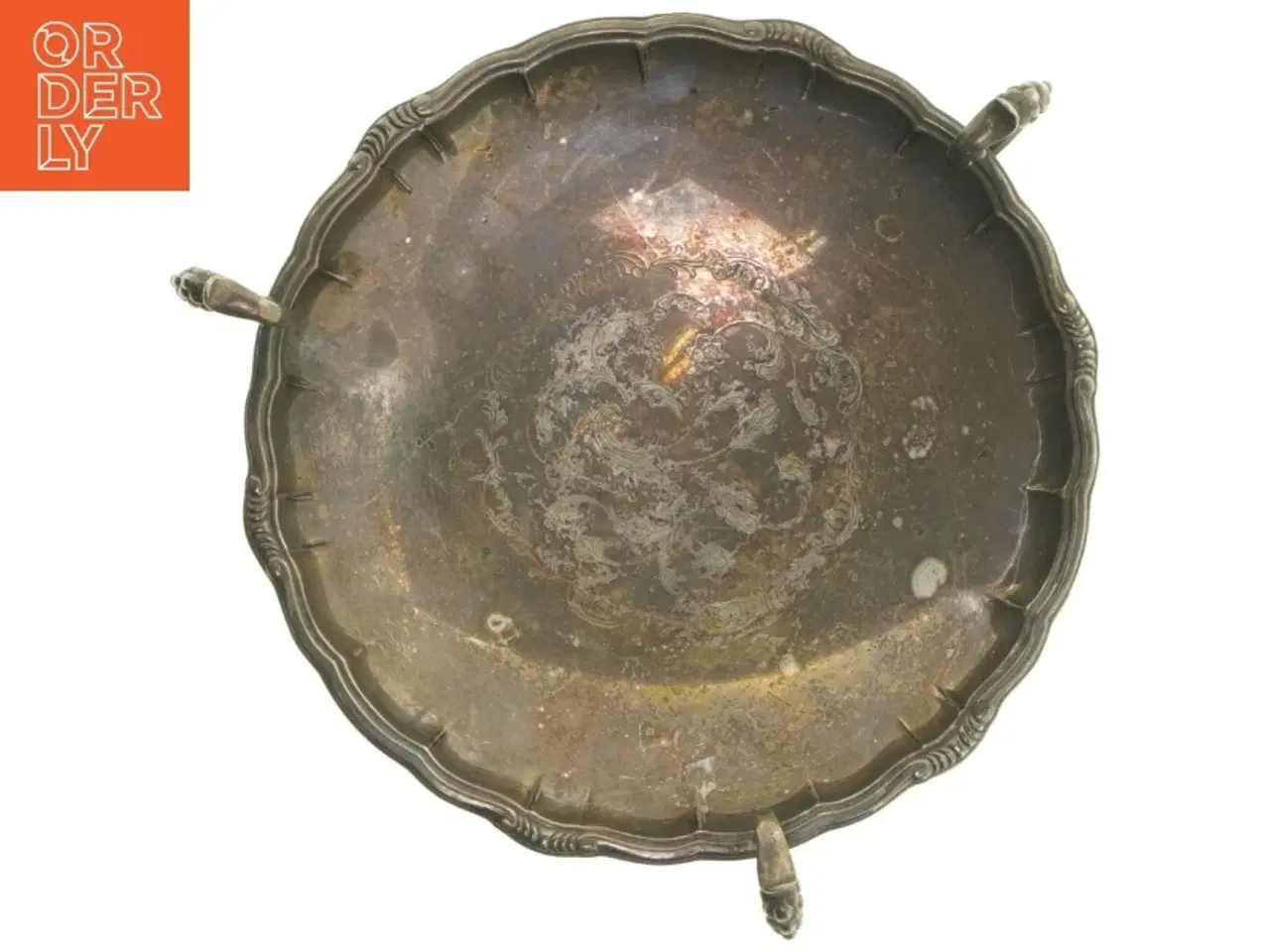 Billede 6 - Sølvfad (str. 26 x 6 cm tak)