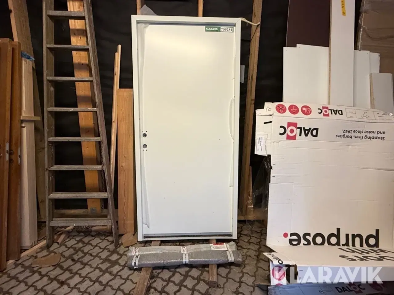 Billede 2 - Dør med stålkarm Daloc