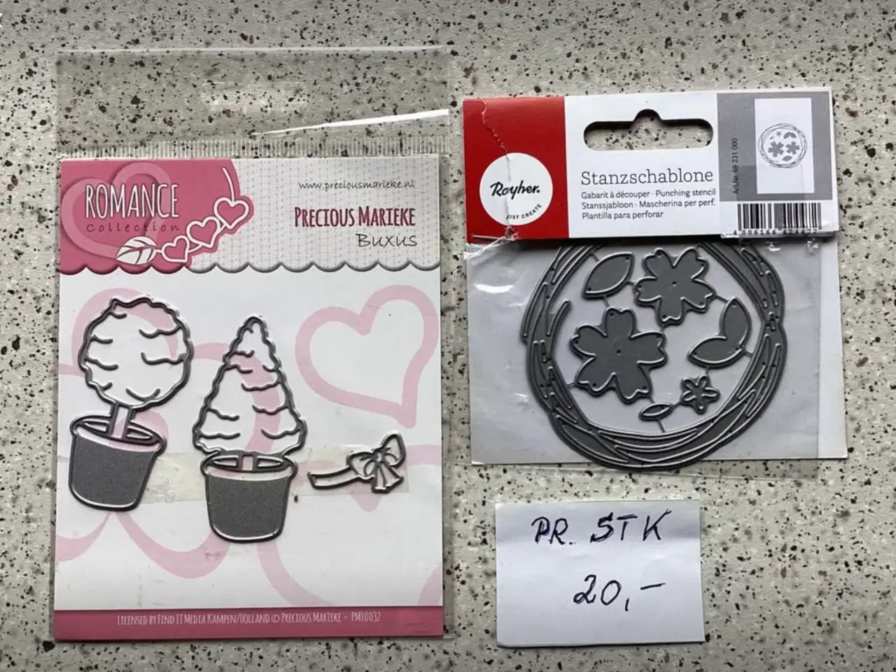 Billede 4 - Scrapbook dies, forskellige sæt, punch mm.  Fra