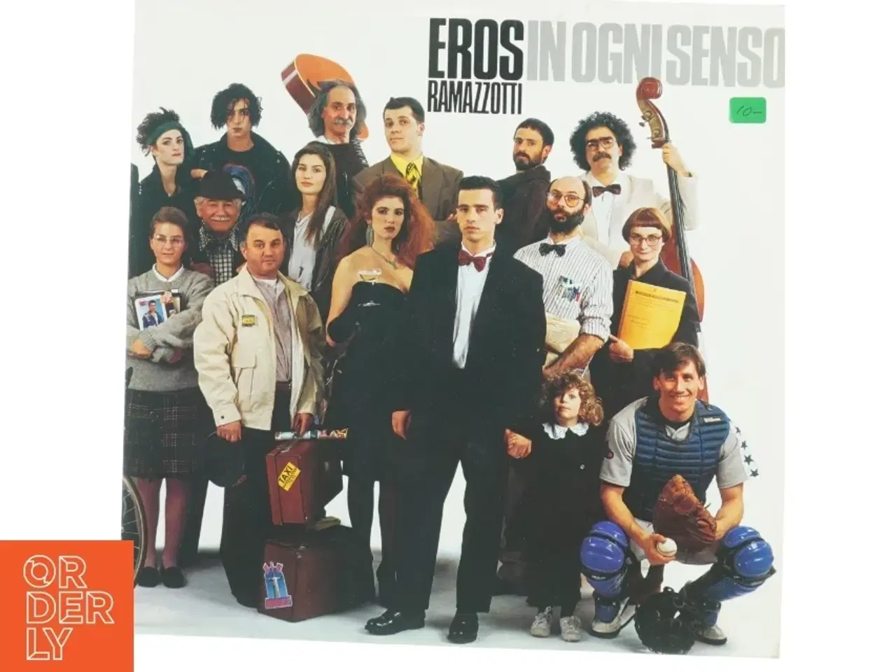 Billede 1 - Eros Ramazzotti Vinyl Album - 'In Ogni Senso' (str. 31 x 31 cm)
