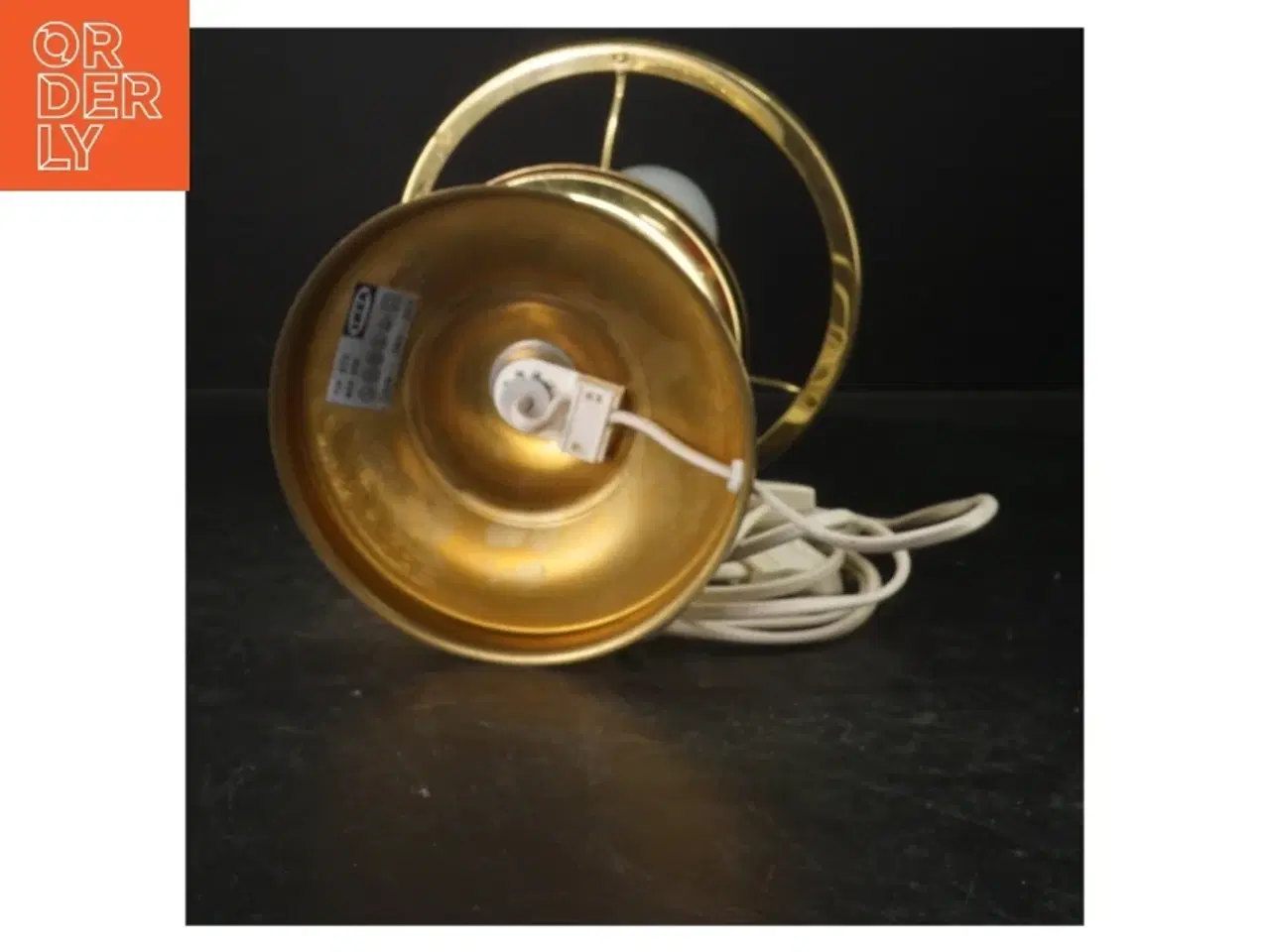 Billede 3 - Bordlampe i messing fra IKEA (str. 35 cm)