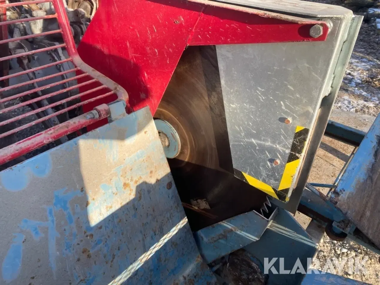 Billede 9 - Sav/Brændekløver Japa 900 med transportbånd