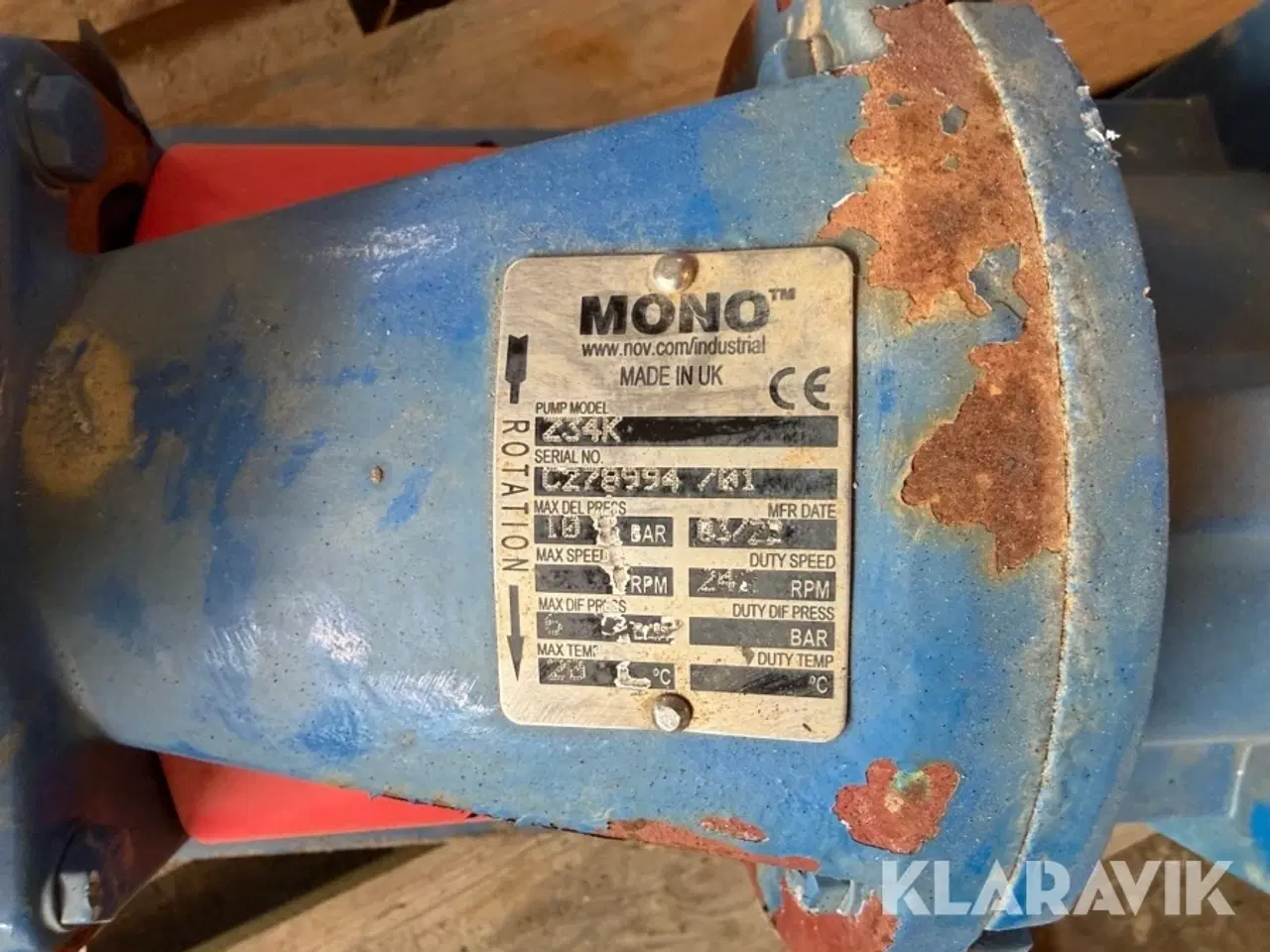 Billede 23 - Excentersnekkepumpe Mono Z34K