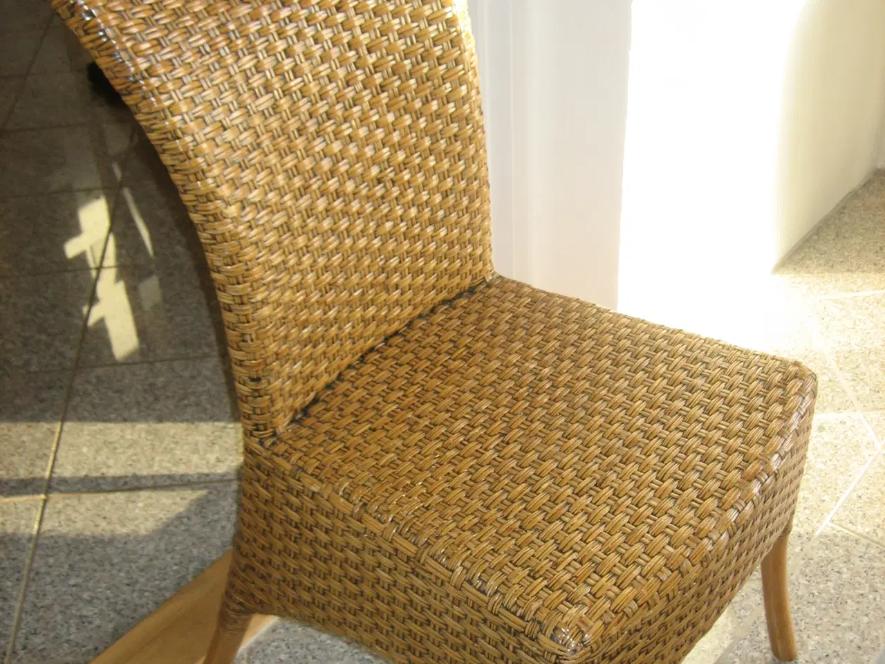 Billede 6 - Flet stol i Bambus Meget Speciel