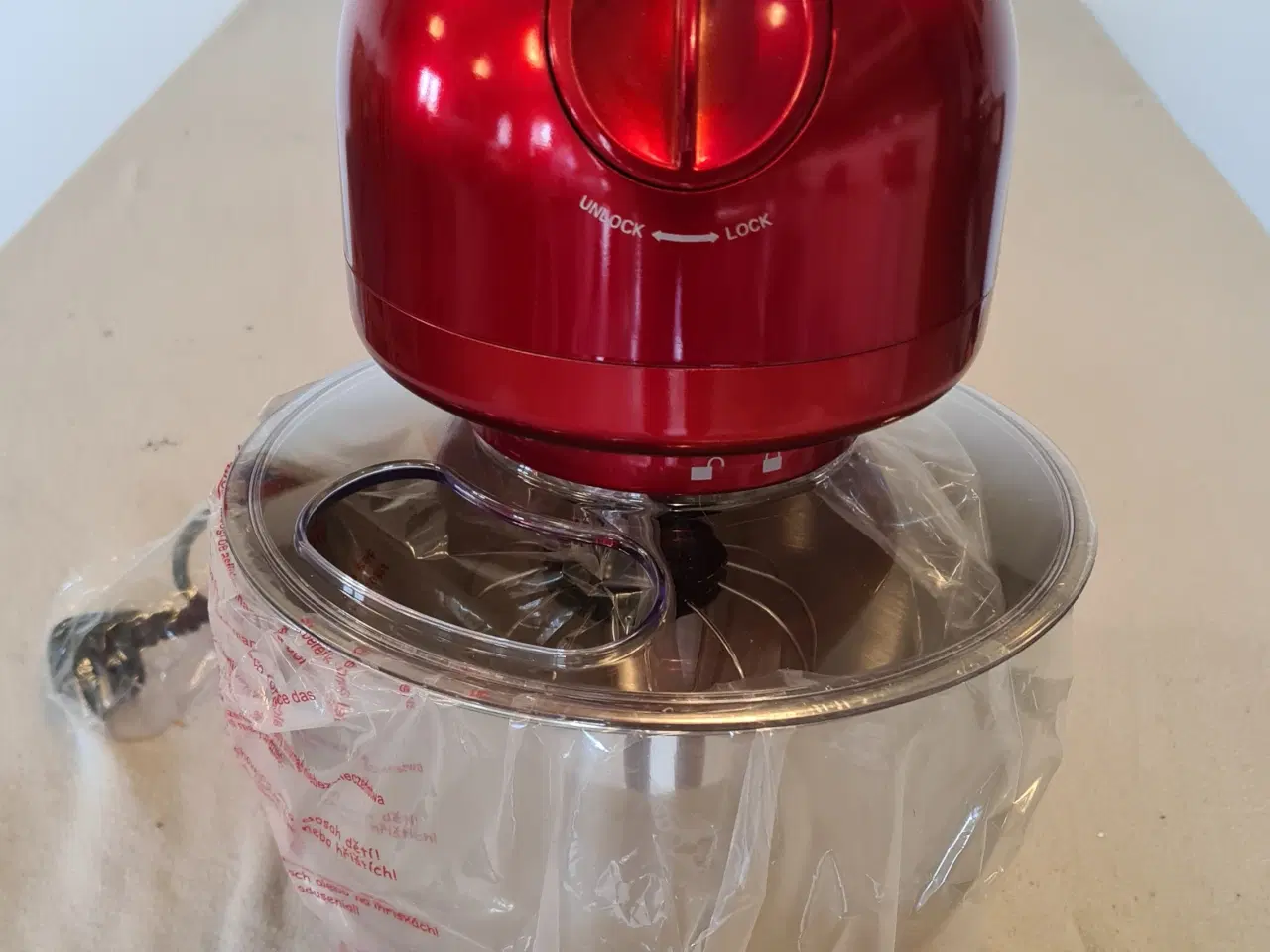 Billede 2 - TS Kitchen Køkkenmaskine Rød Rustfrit Stål