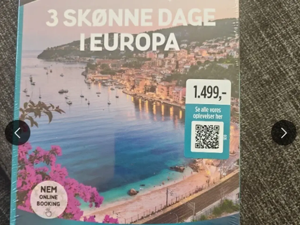 Billede 1 - 3 skønne dage i Europa oplevelsesgavekort