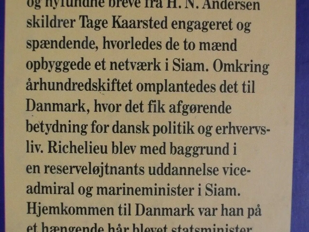 Billede 3 - admiralen andreas de richelieu, af tage kaarsted