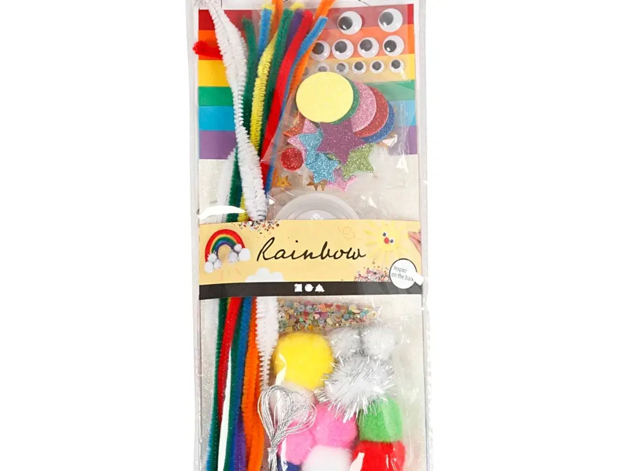 Billede 1 - Krea-mix Regnbue - Kreative Materialer til Projekter