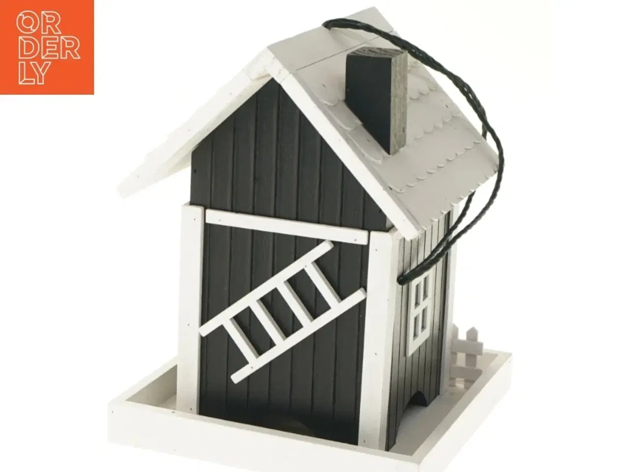 Billede 3 - Dekorativt fuglehus (str. 22,5x17,5x17,5 cm)