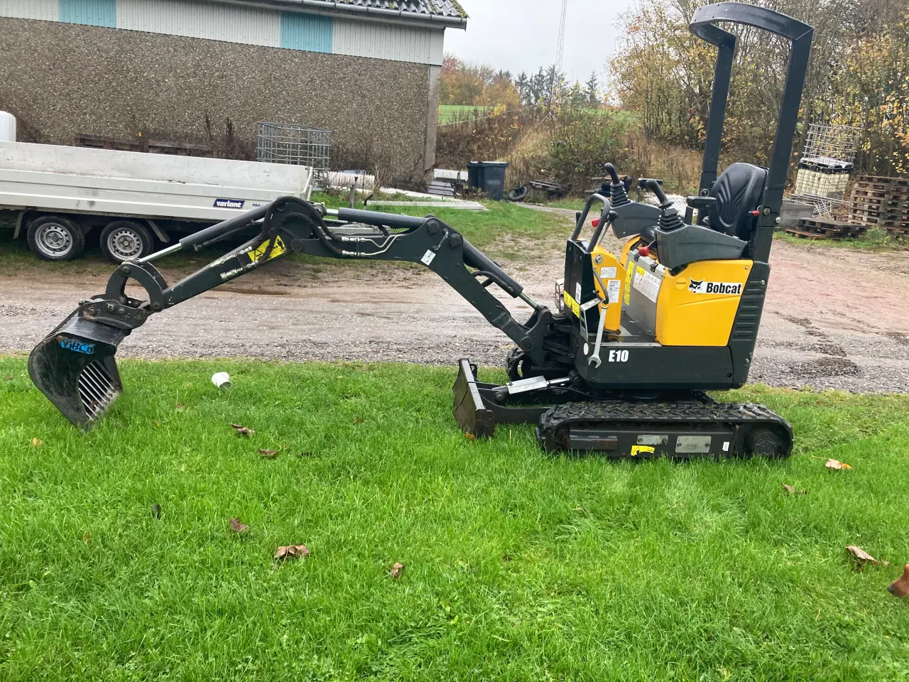 Billede 2 - Bobcat E10.  1200kg. Årgang 2018. 1000timer 