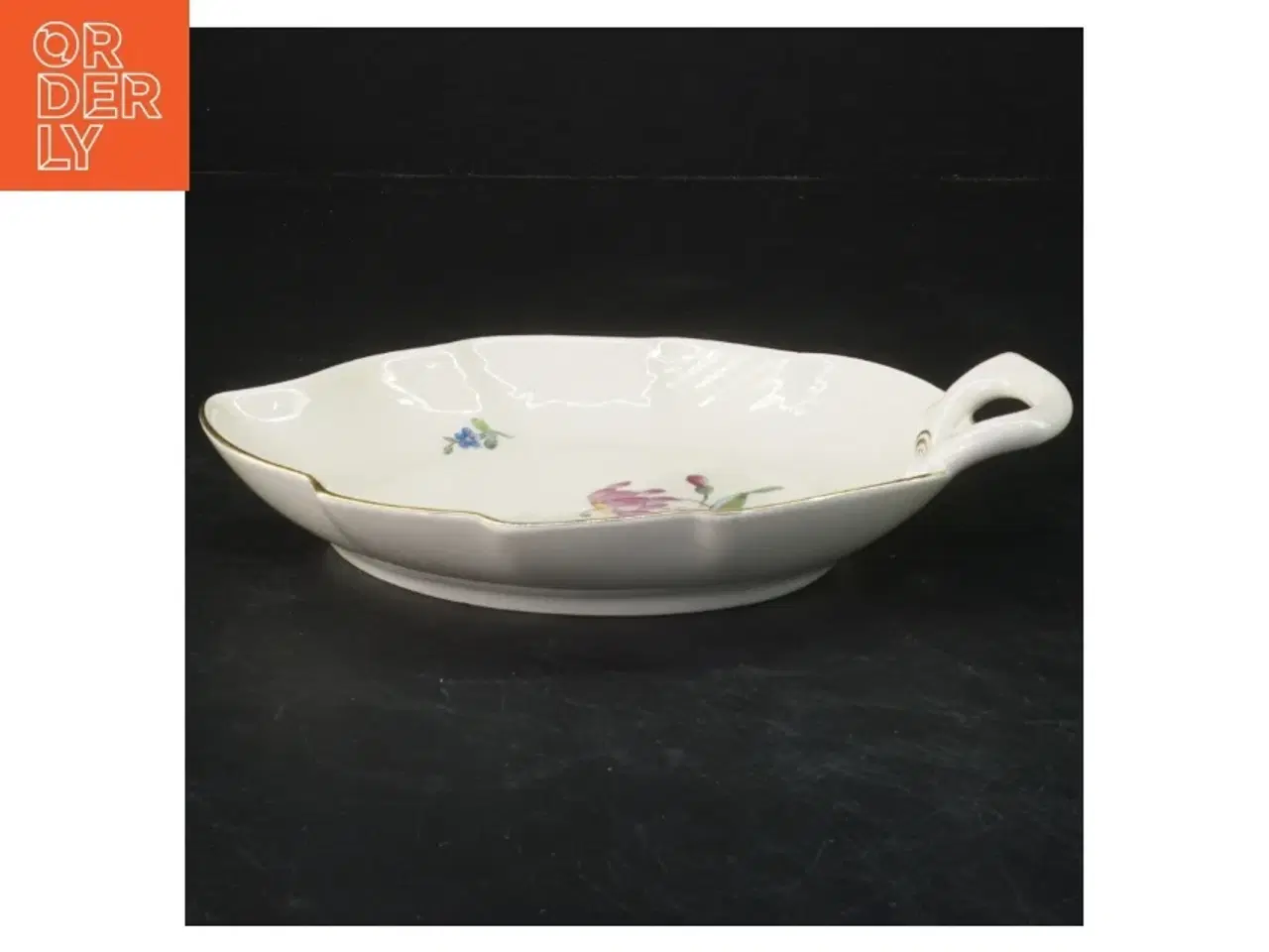 Billede 1 - B&G Saksisk Blomst fad (str. 20x15 cm)