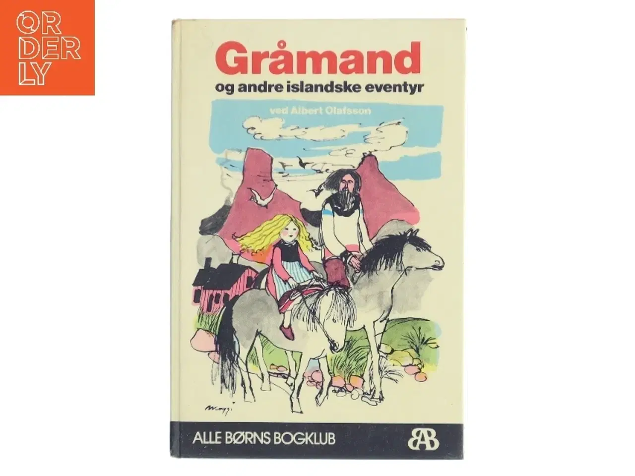 Billede 1 - Gråmand og andre islandske eventyr af Albert Olafsson (Bog)