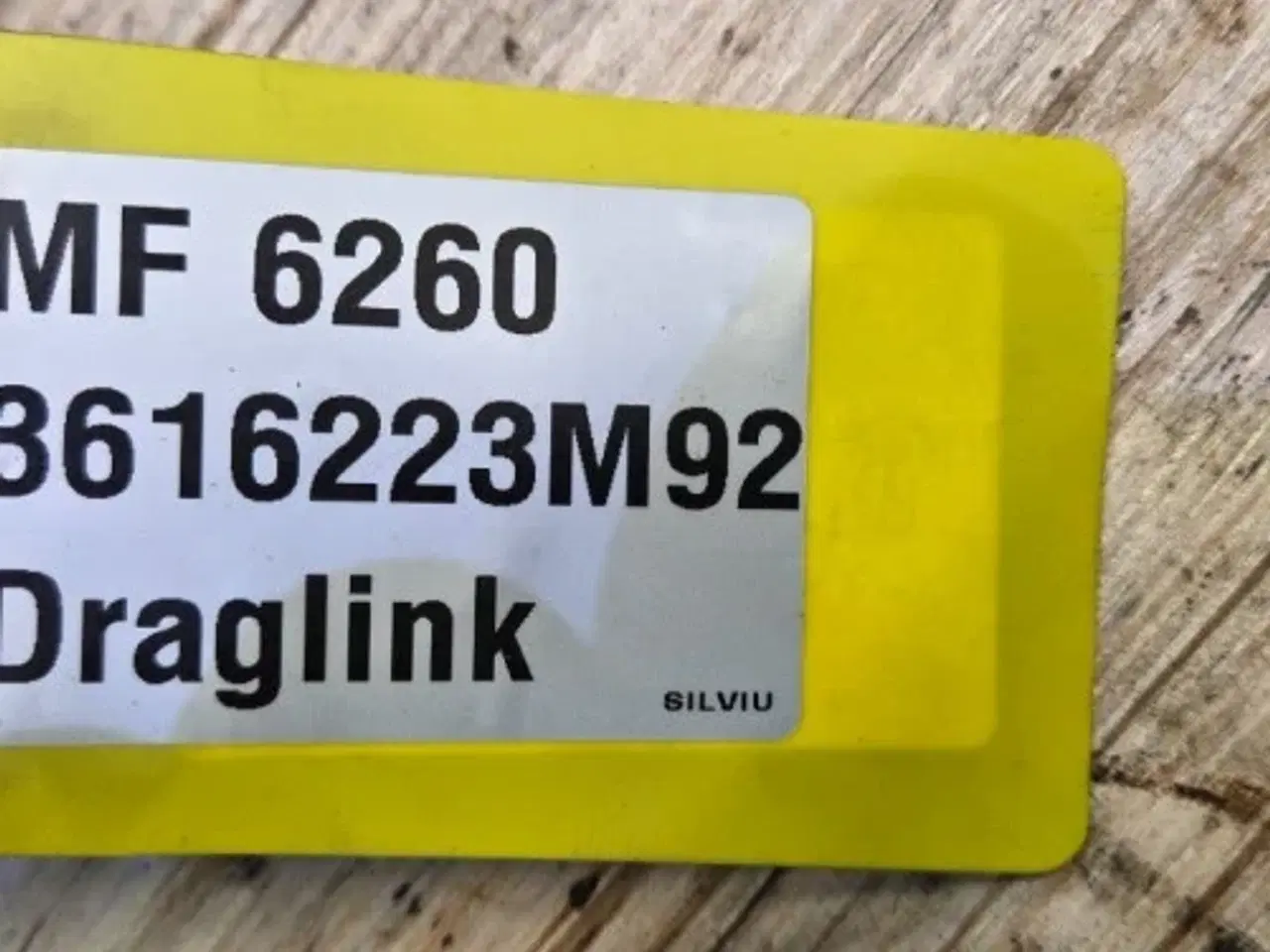 Billede 2 - Massey Ferguson 6260 Liftspindel 3616223M92