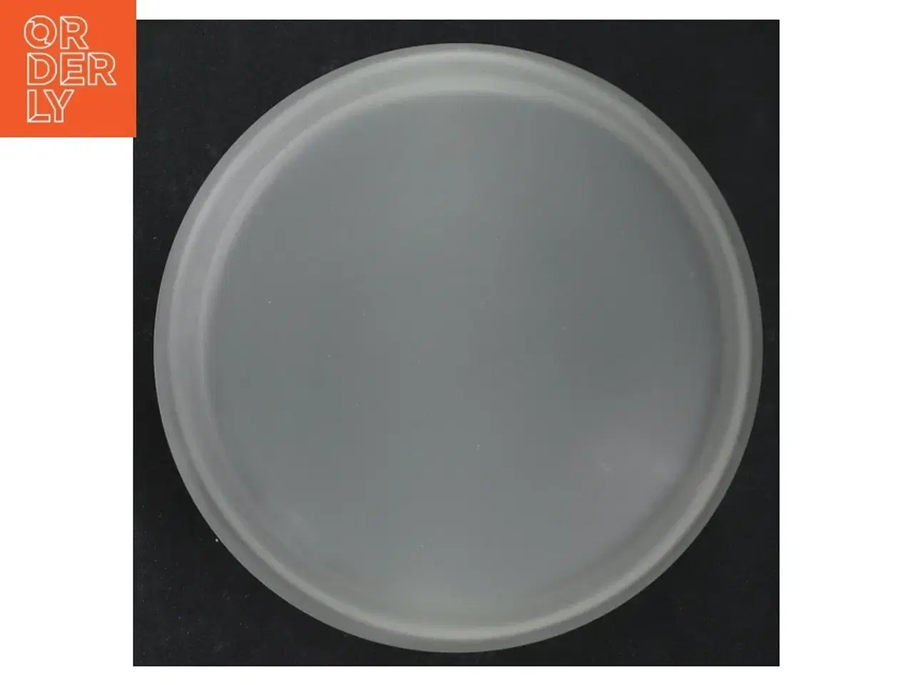 Billede 6 - Frosted Glas Skål og Låg fra Holmegaard (str. 11 cm)