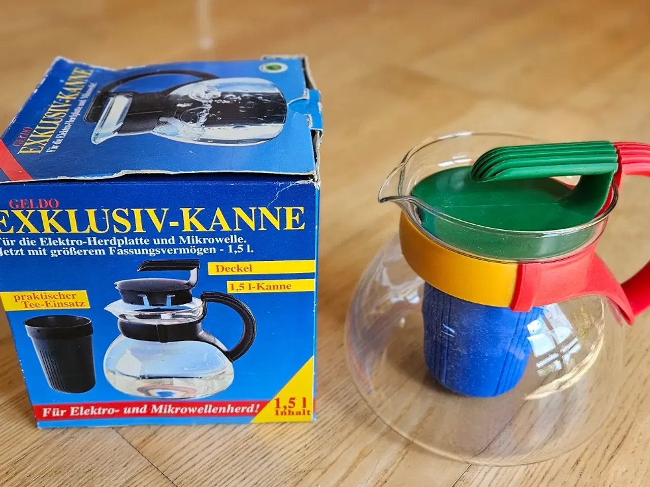 Billede 5 - Geldo glaskande med si
