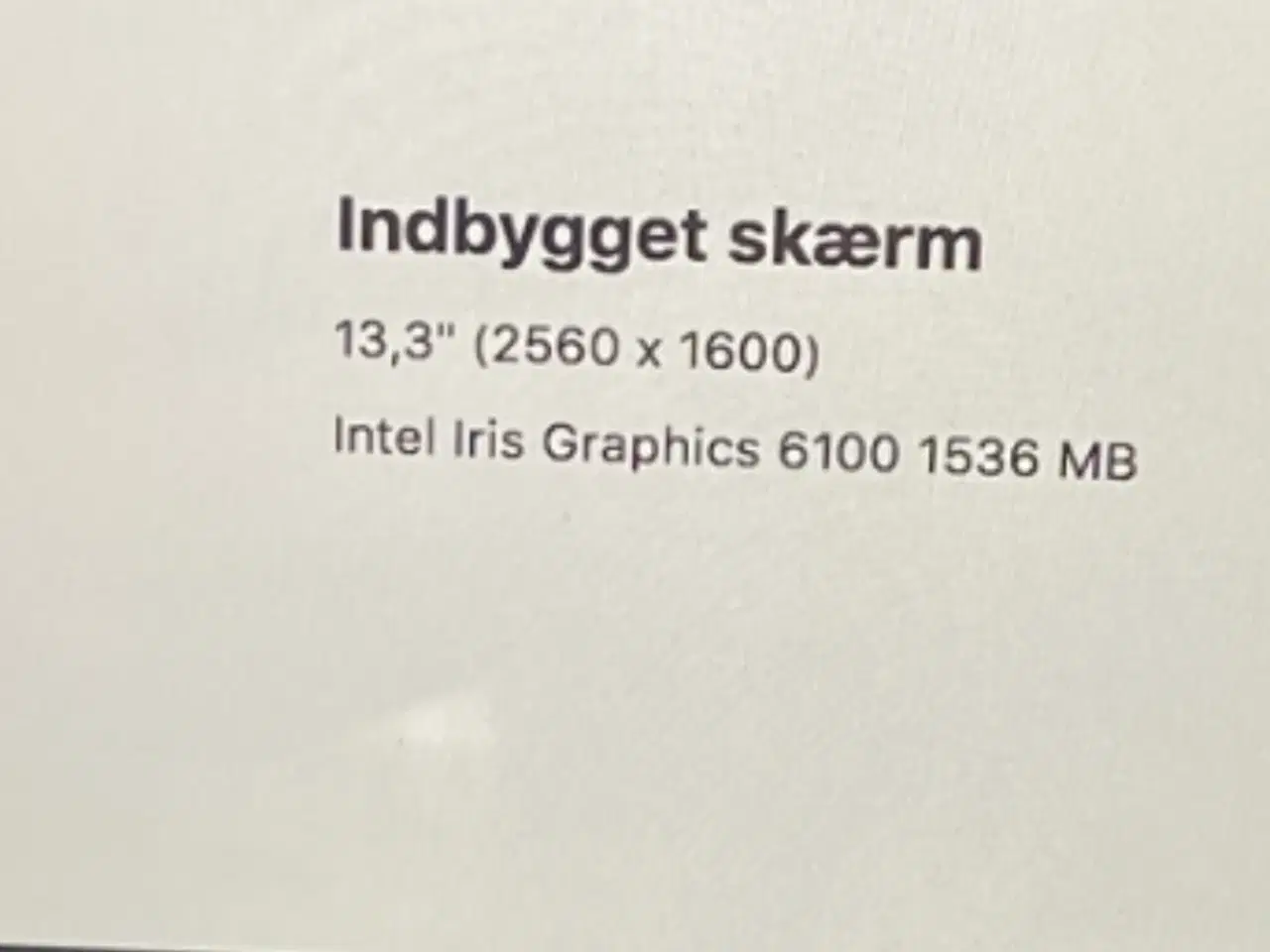 Billede 4 - Mag book pro 13.3”Retina årg 2015.