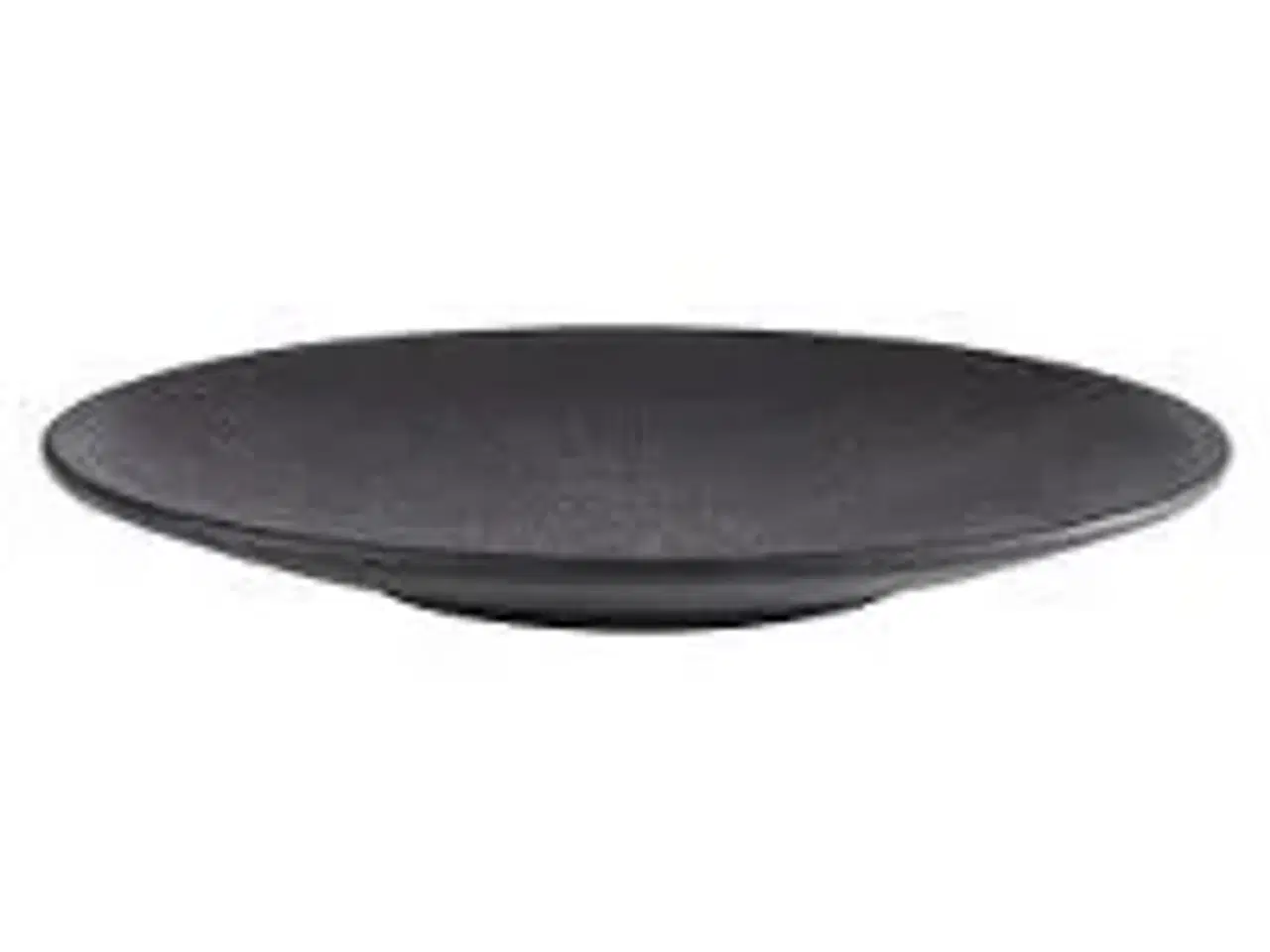 Billede 1 - 3 stk. Fad melamin sort diam 260 x H30 mm Nero