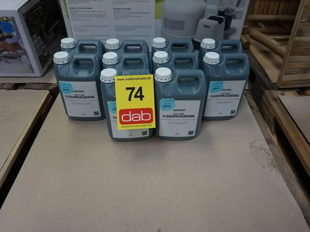 Billede 2 - 10 stk Handymand Fliseimpregnering à 2,5L
