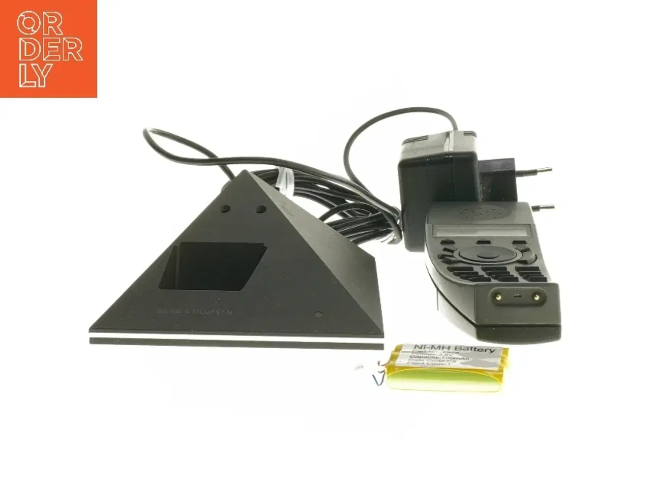 Billede 2 - Trådløs telefon med base og oplader