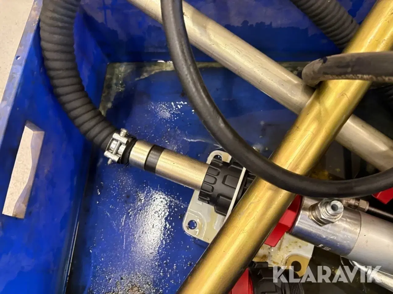 Billede 11 - Luftdrevne oliepumper m/ slanger Nederman