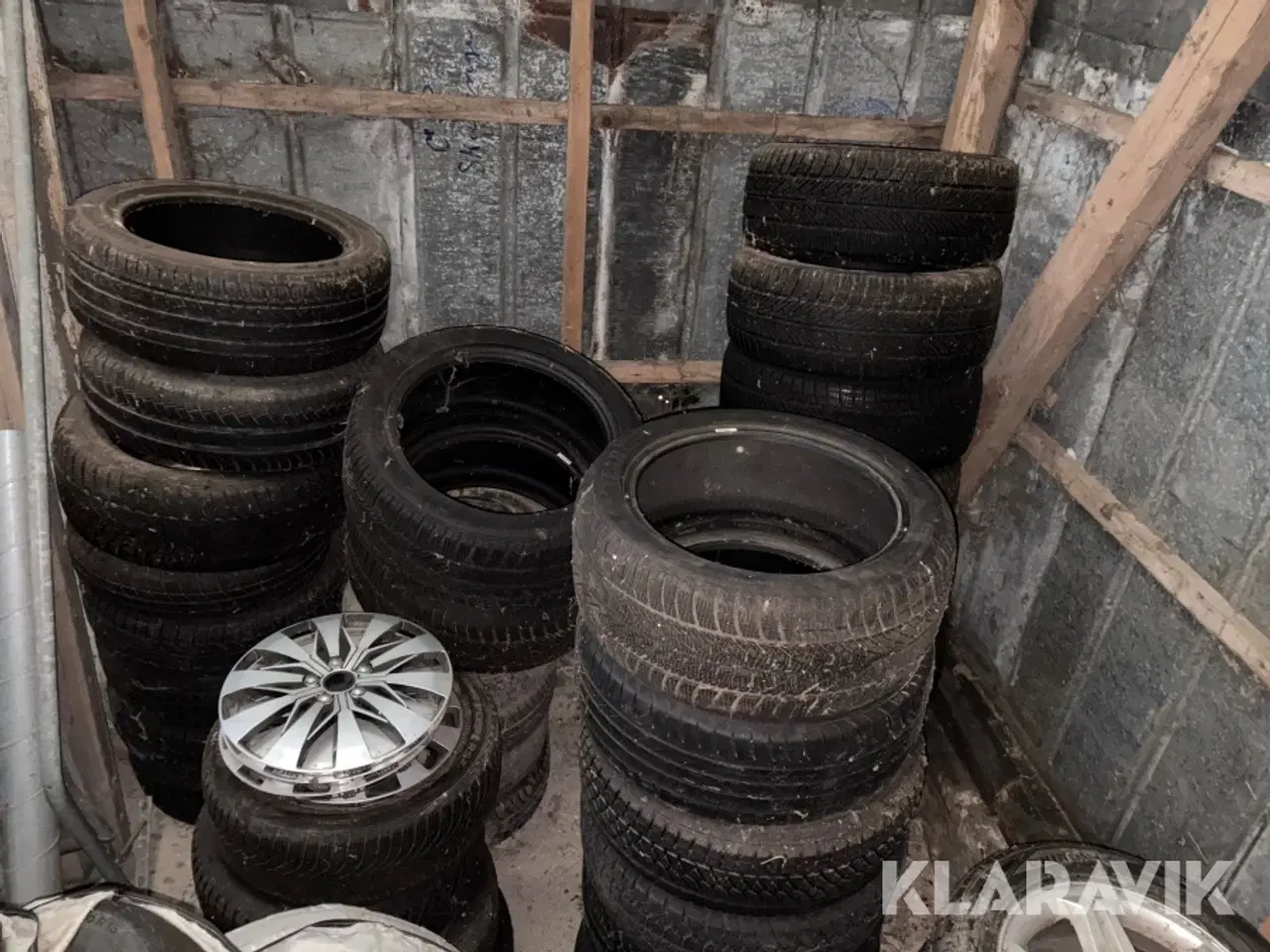 Billede 1 - Blandede dæk og fælge 68 styk