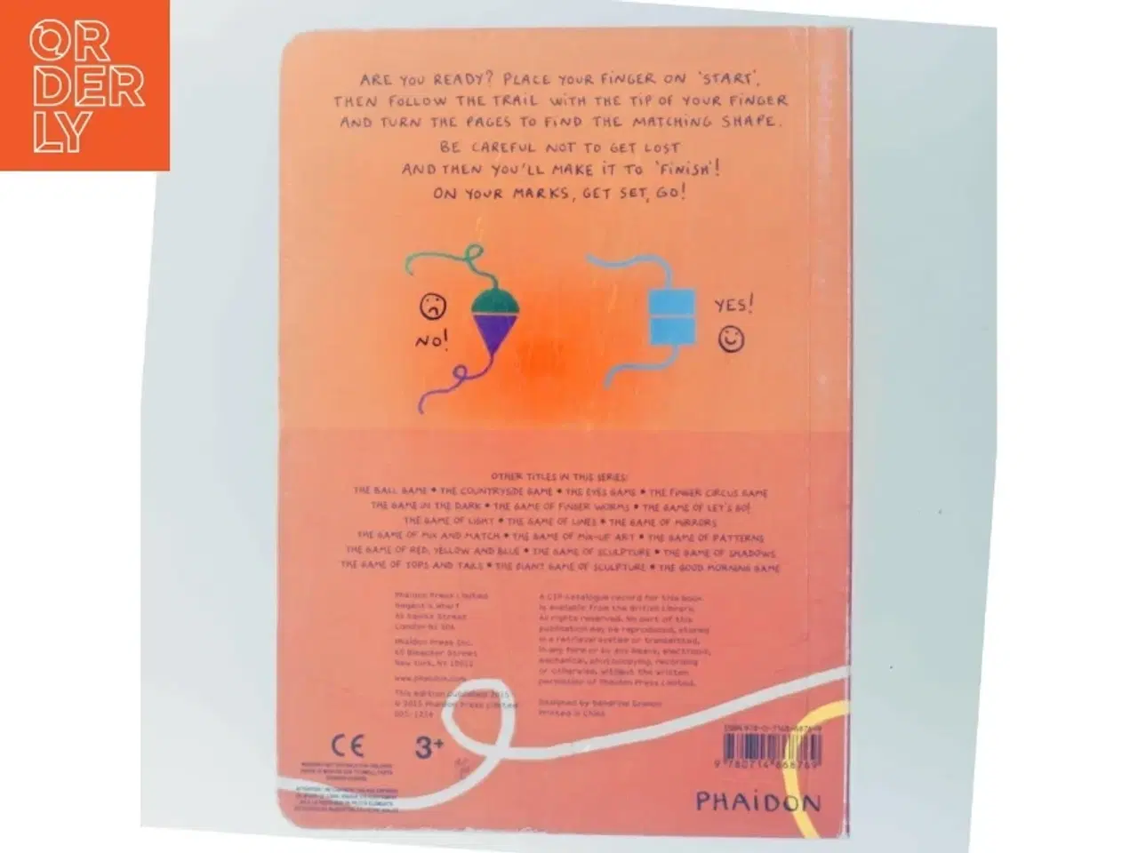 Billede 3 - The trail game af Hervé Tullet (Bog)