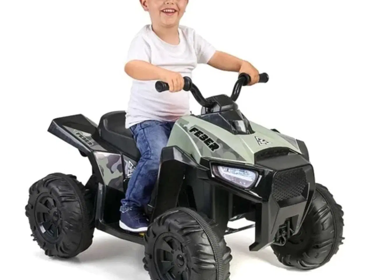 Billede 1 - Feber elektrisk quad 12V - 59 × 58 × 85,5 cm