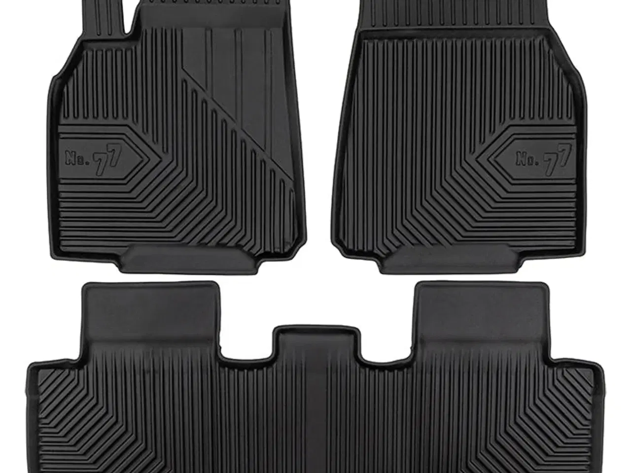 Billede 1 - Gummimåtter Tesla Model Y 2020-2025