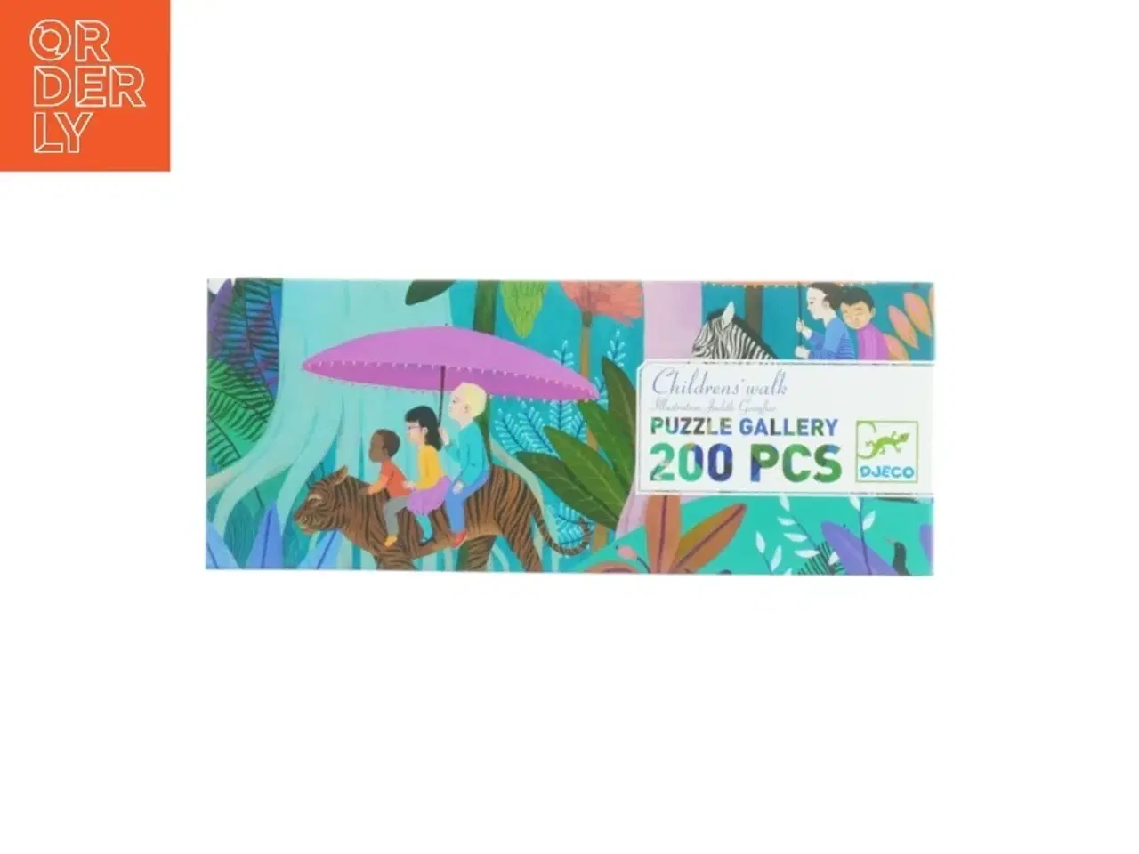 Billede 1 - Djeco Puzzle Gallery Børnepuslespil fra Djeco (str. 97 x 33 cm)