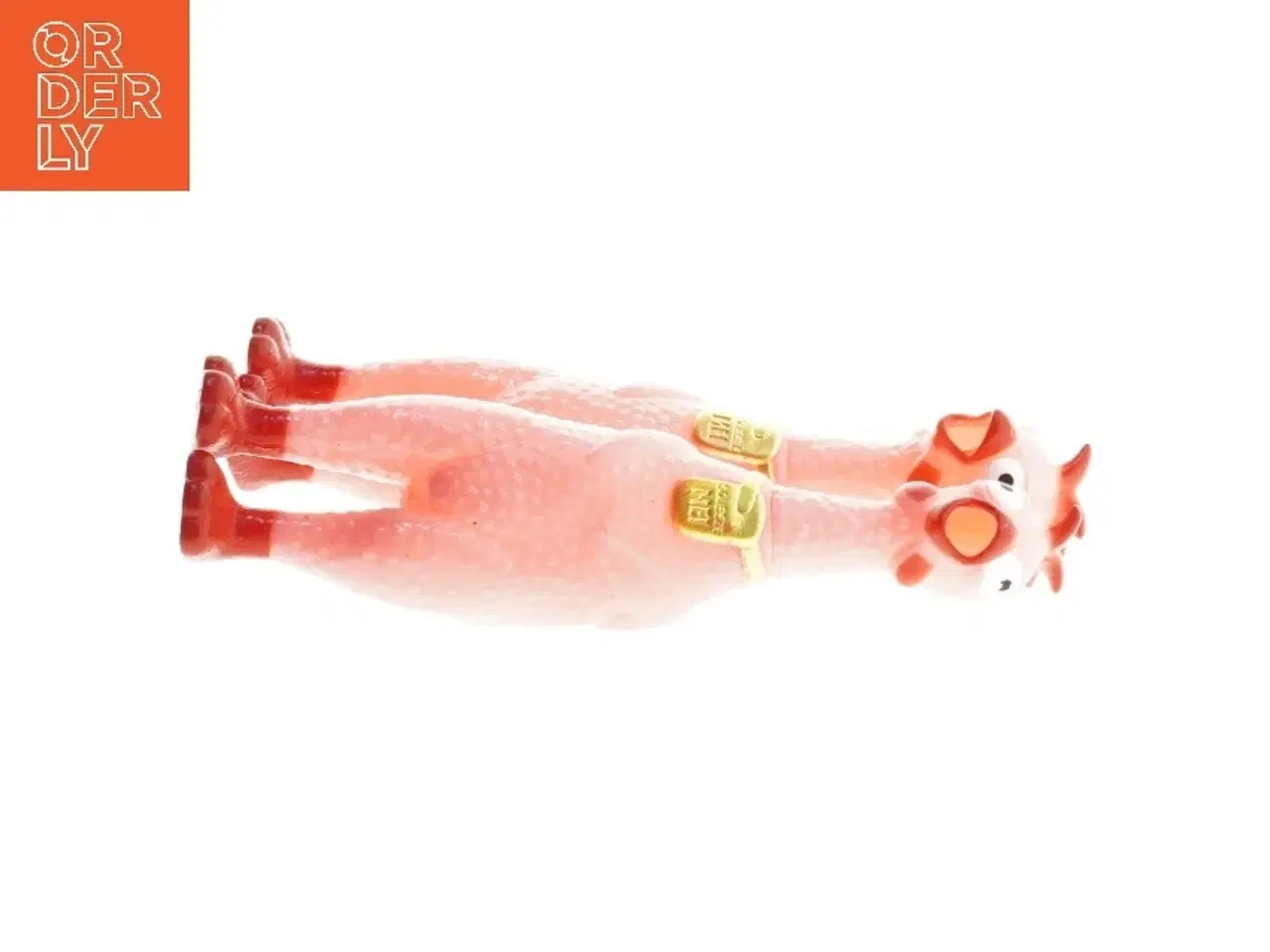 Billede 2 - Gummi kylling legetøj (str. 17 cm)