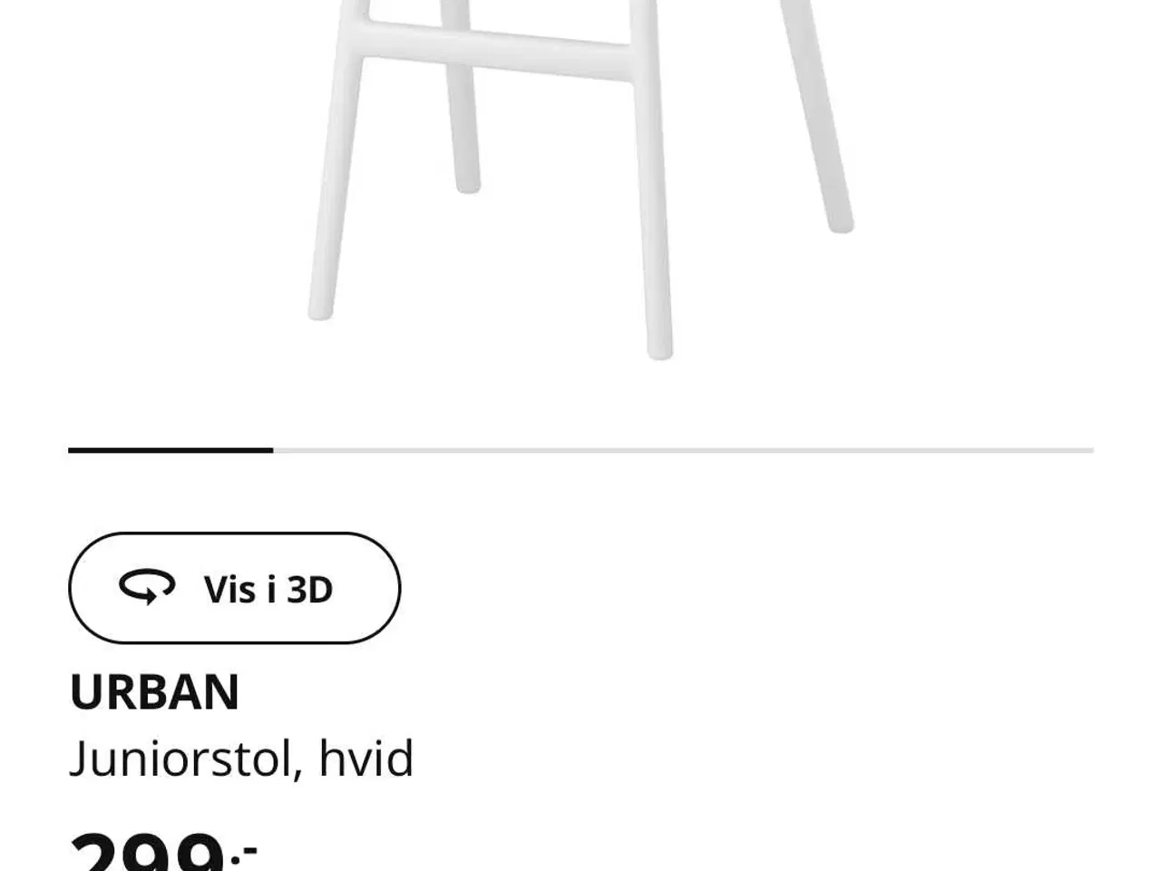 Billede 1 - Juniorstol