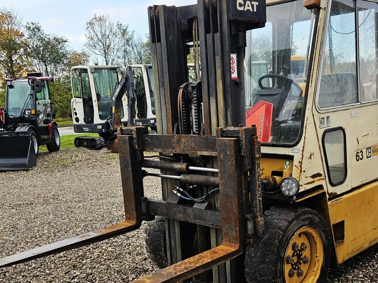 Billede 3 - Caterpillar VC60D / lukket kabine / 3 tons kapacitet / gas