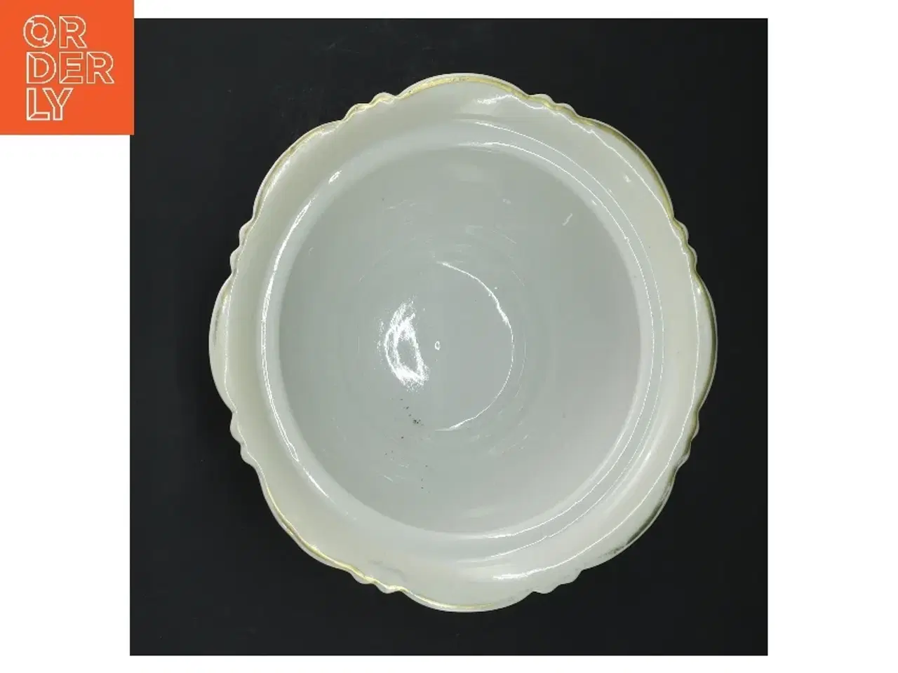 Billede 5 - Dekorativ porcelænsskål med låg (str. Ø 17 cm)