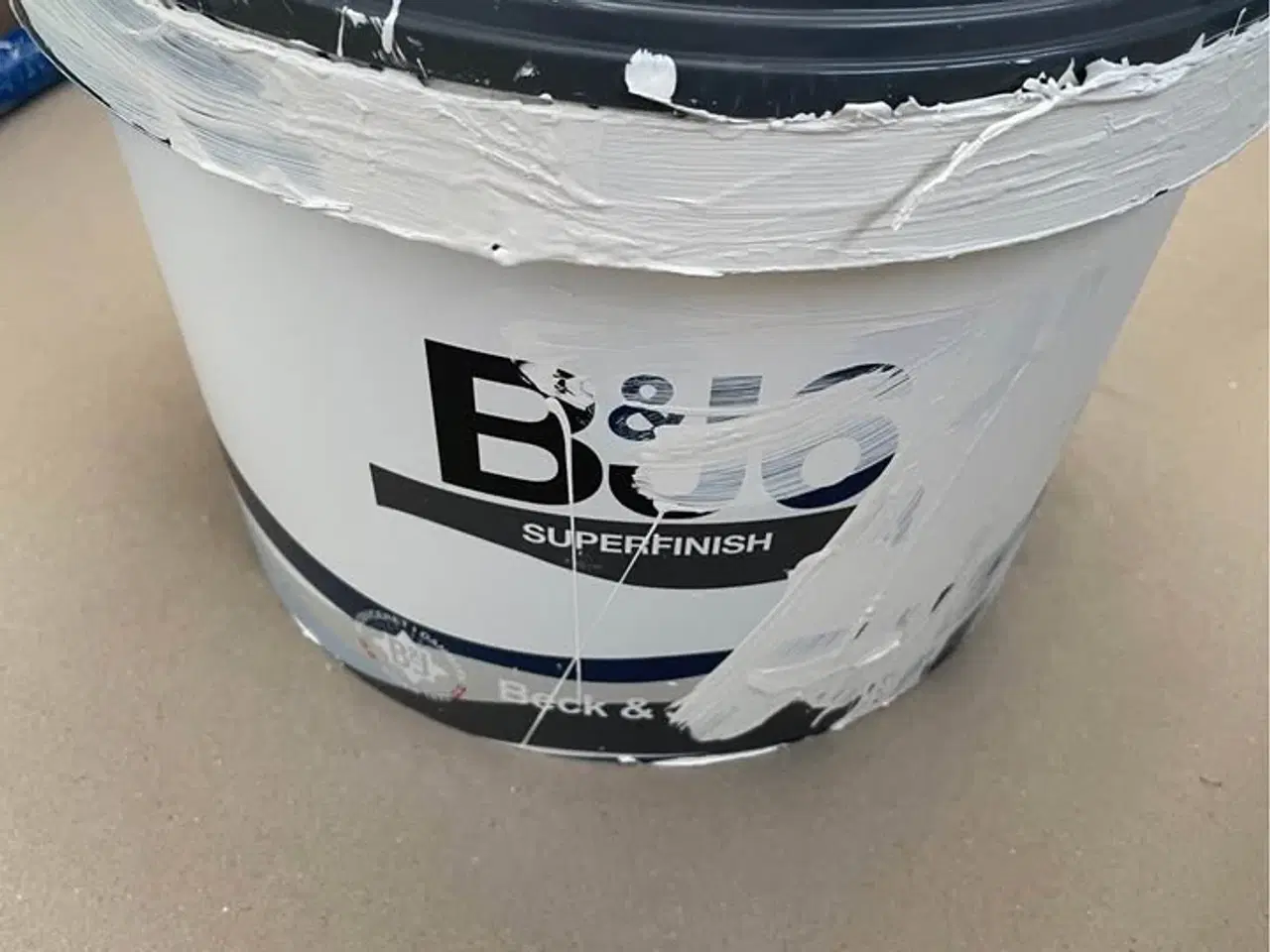 Billede 1 - Beck og Jørgensen vægmaling, modehvid, ca. 7 liter