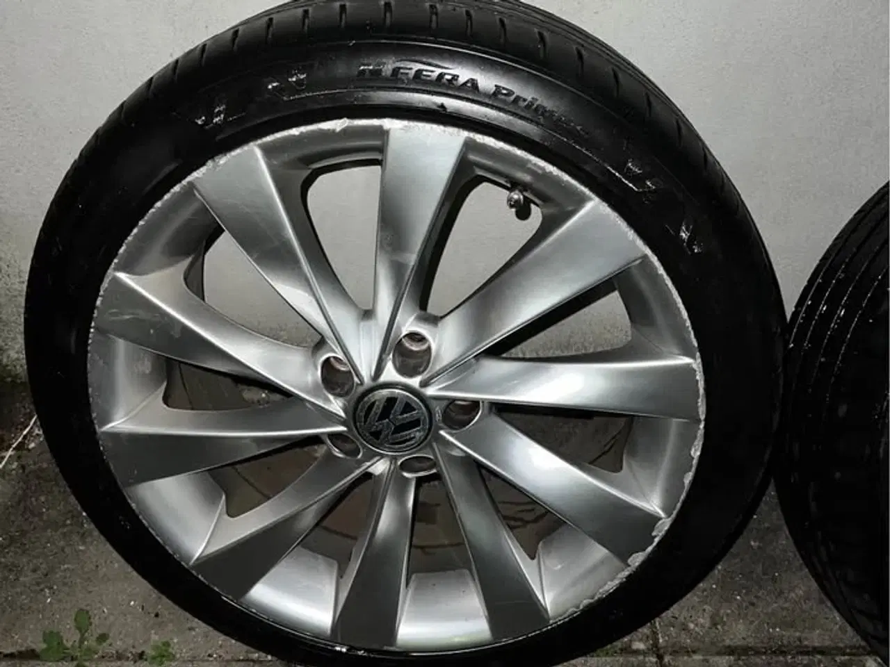 Billede 7 - VW Alufælge med sommerdæk – 18" – Sava Intensa UHP