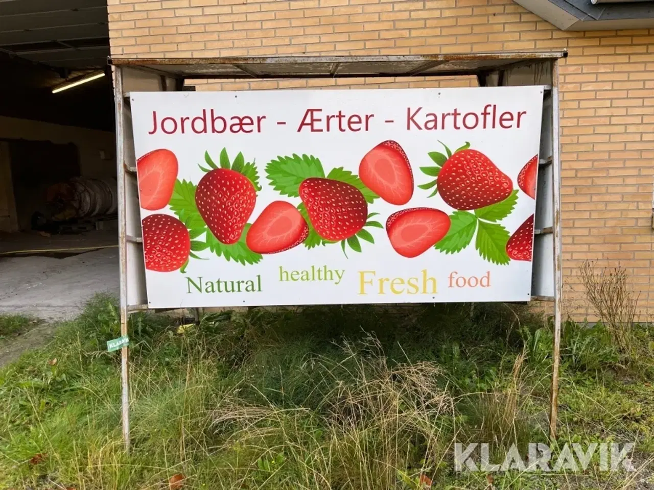Billede 3 - Jordbærbod
