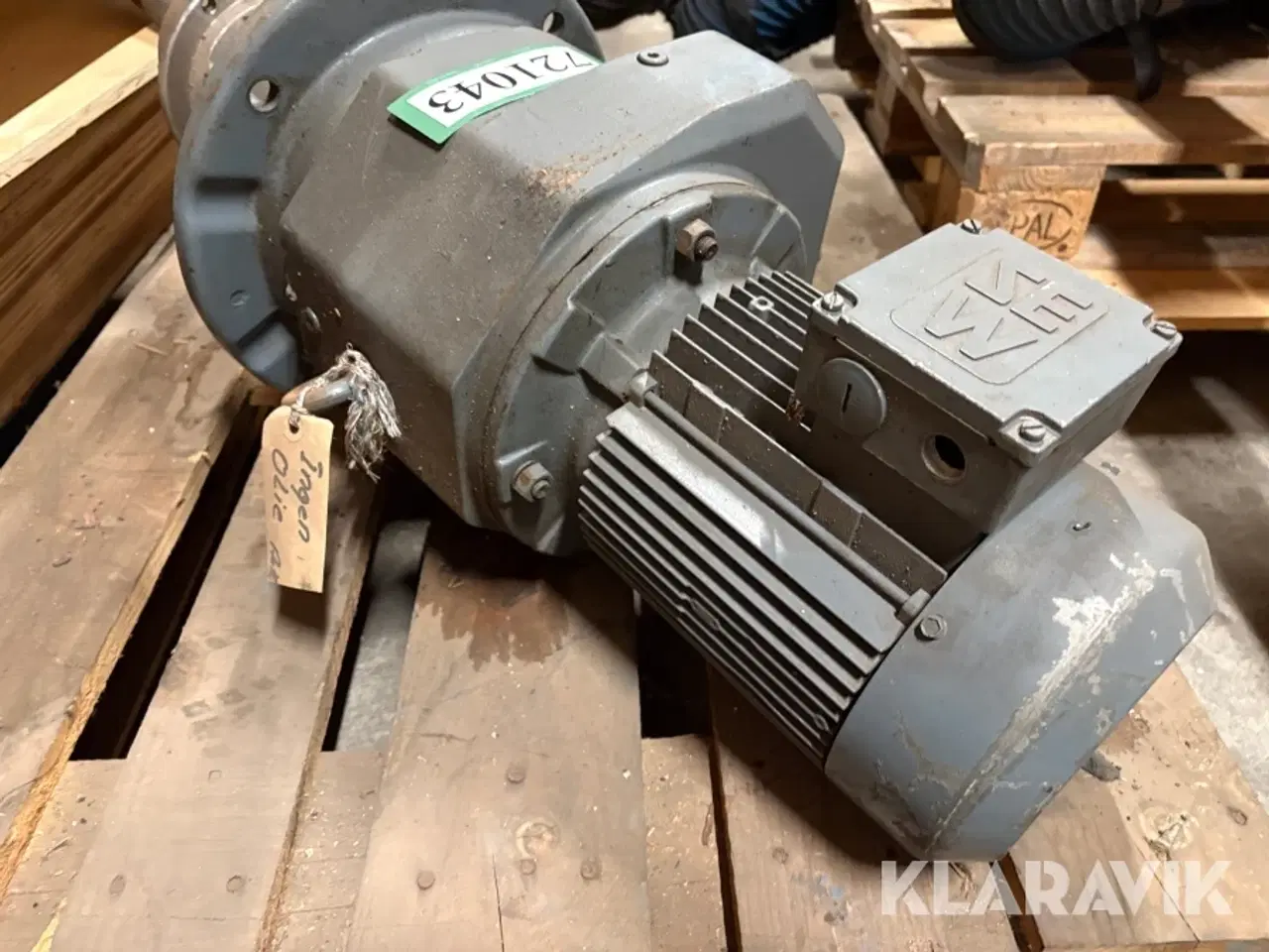 Billede 3 - Motor med planet-/vinkelgear SEW-EURODRIVE EDR / DRE / DT80L