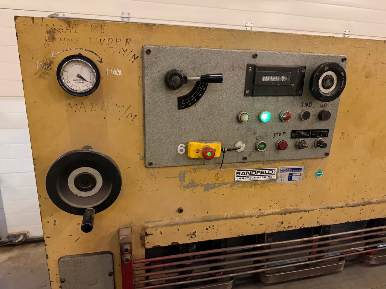 Billede 6 - Maskinsaks 3100 x 4 mm. Darley.