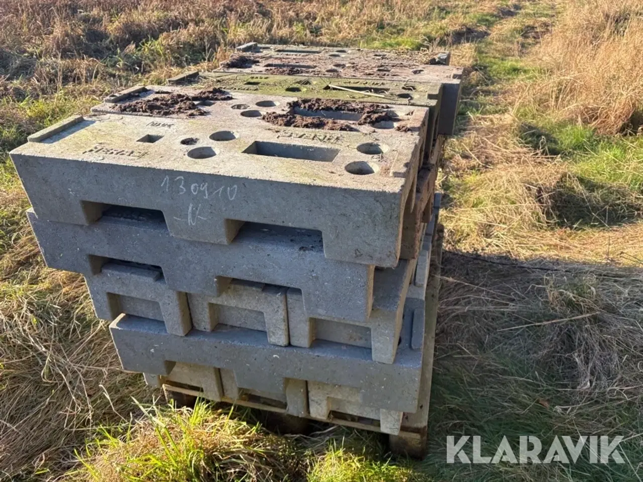 Billede 7 - Fødder til byggehegn Heras