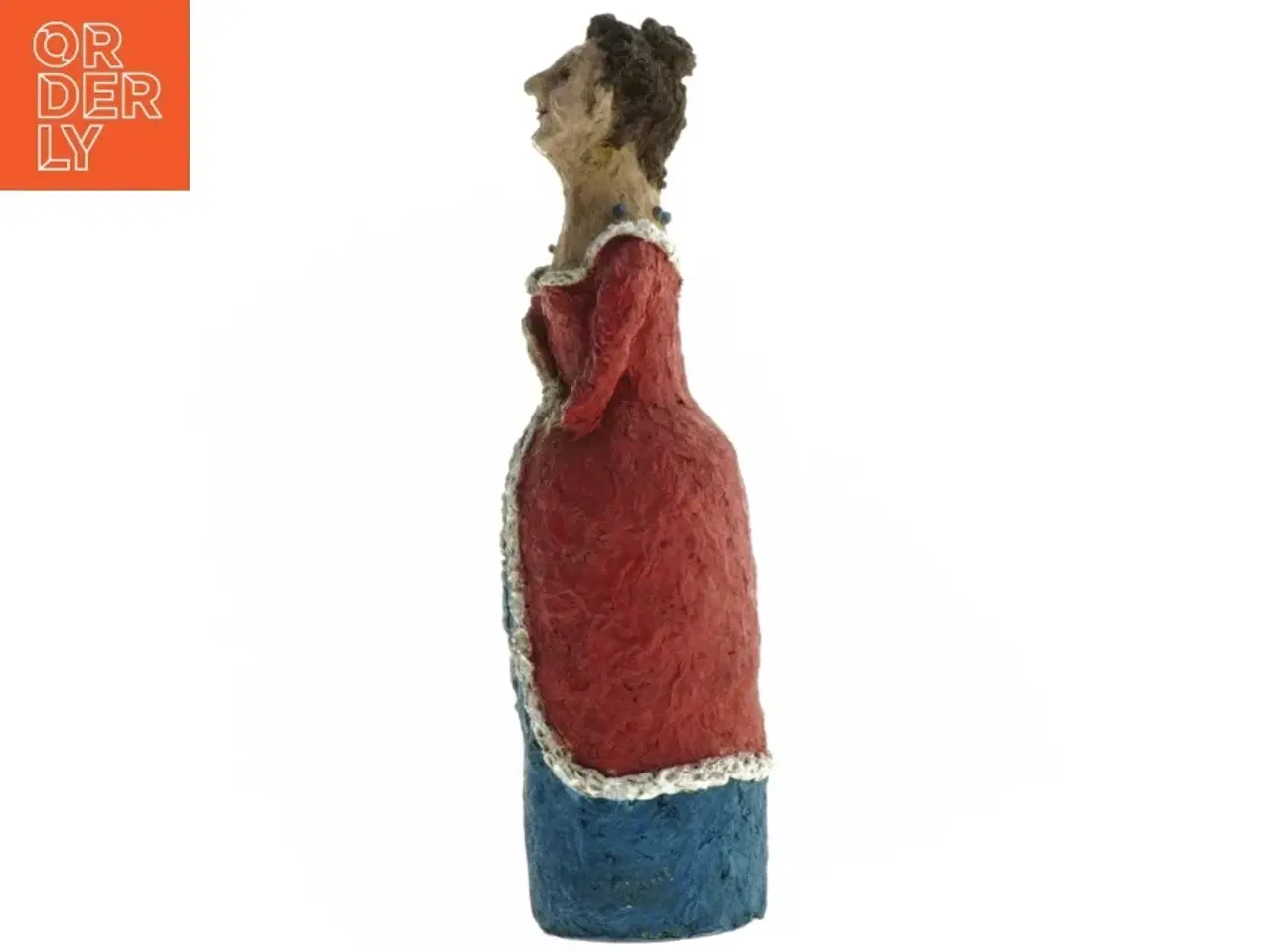 Billede 2 - Papmache på ølflaske (str. 26 cm)