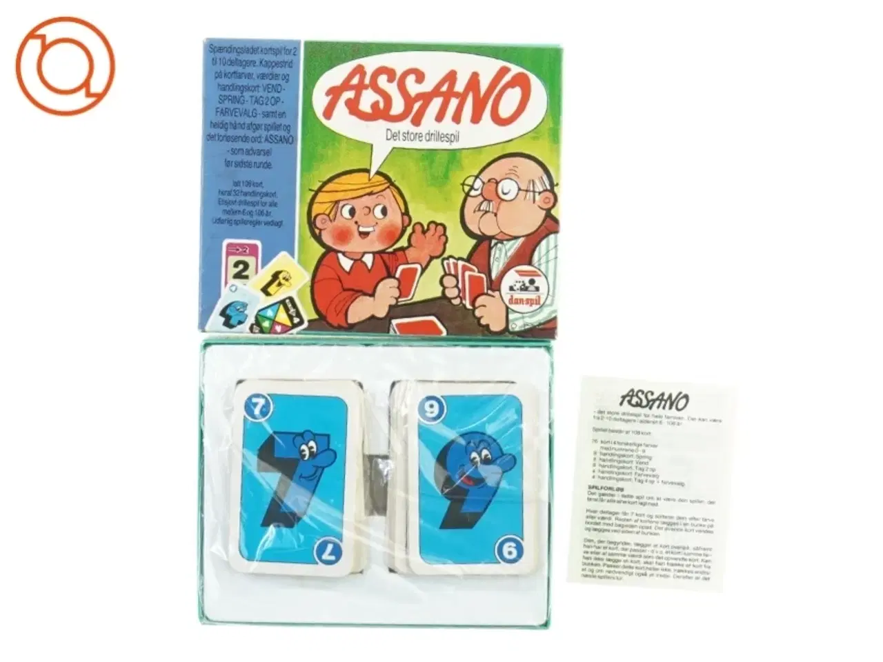 Billede 4 - Assano det store drillede spil fra Dan Spil (str. 17 x 14 cm)