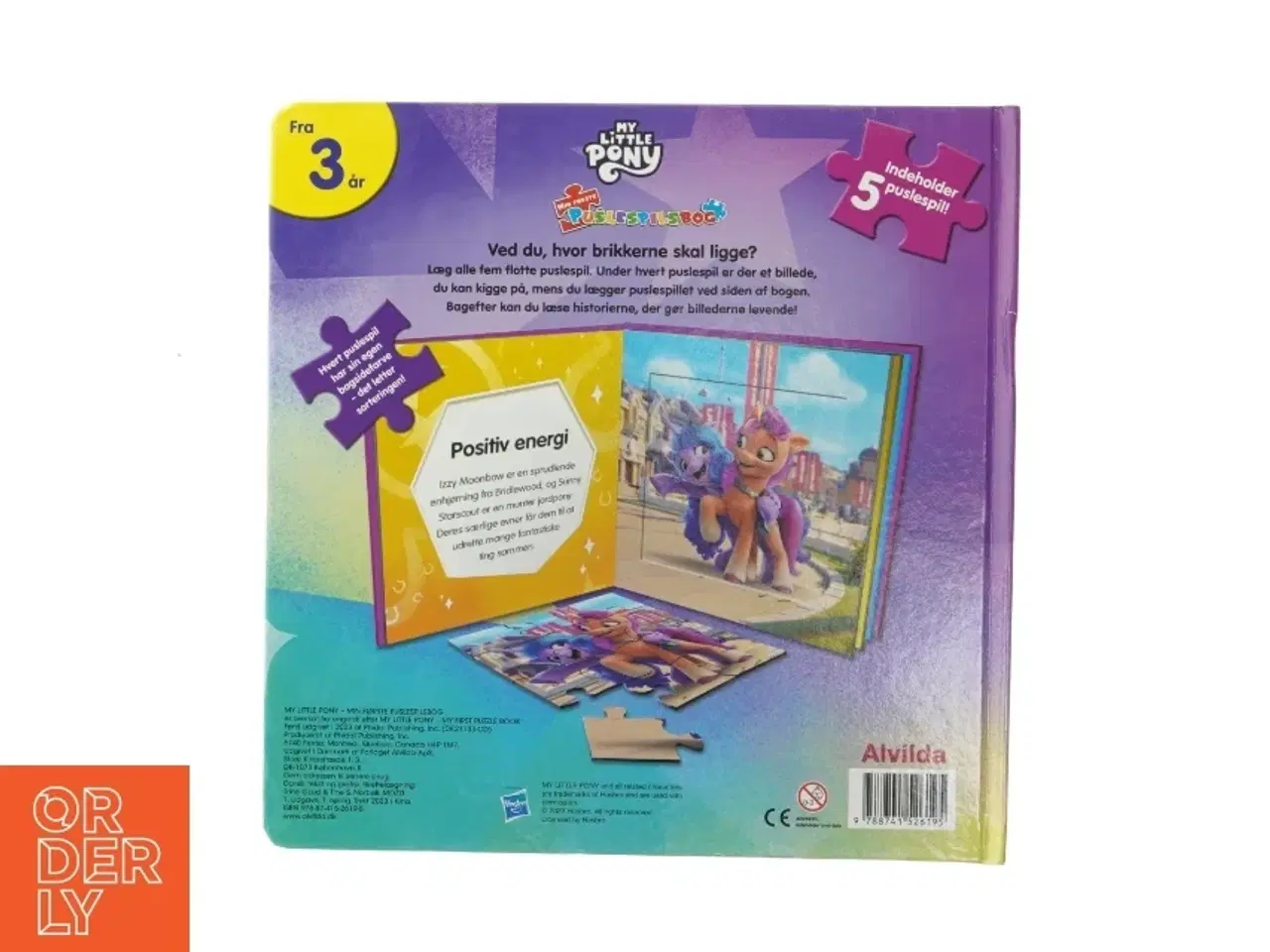 Billede 2 - My Little Pony puslespilsbog fra My little pony (str. 26x26 cm)