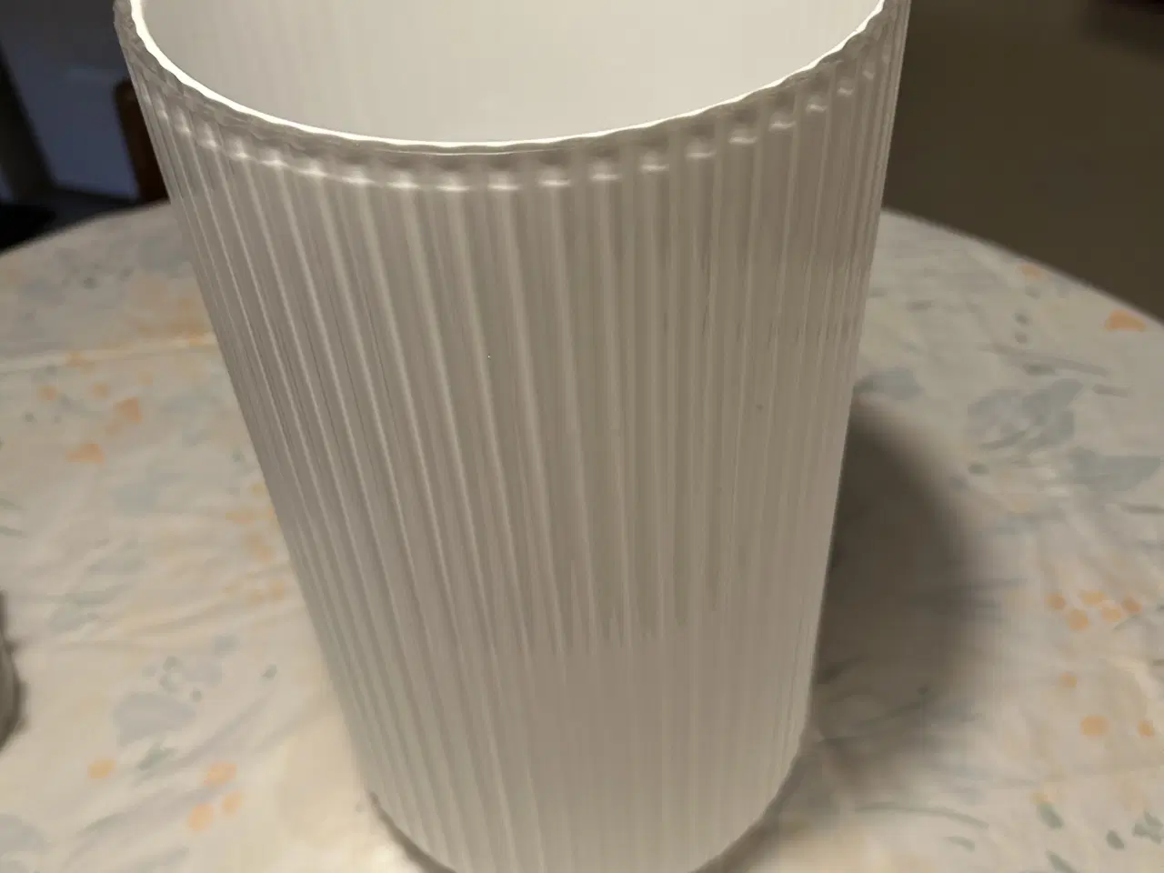 Billede 1 - Lyngby vase hvid opalglas