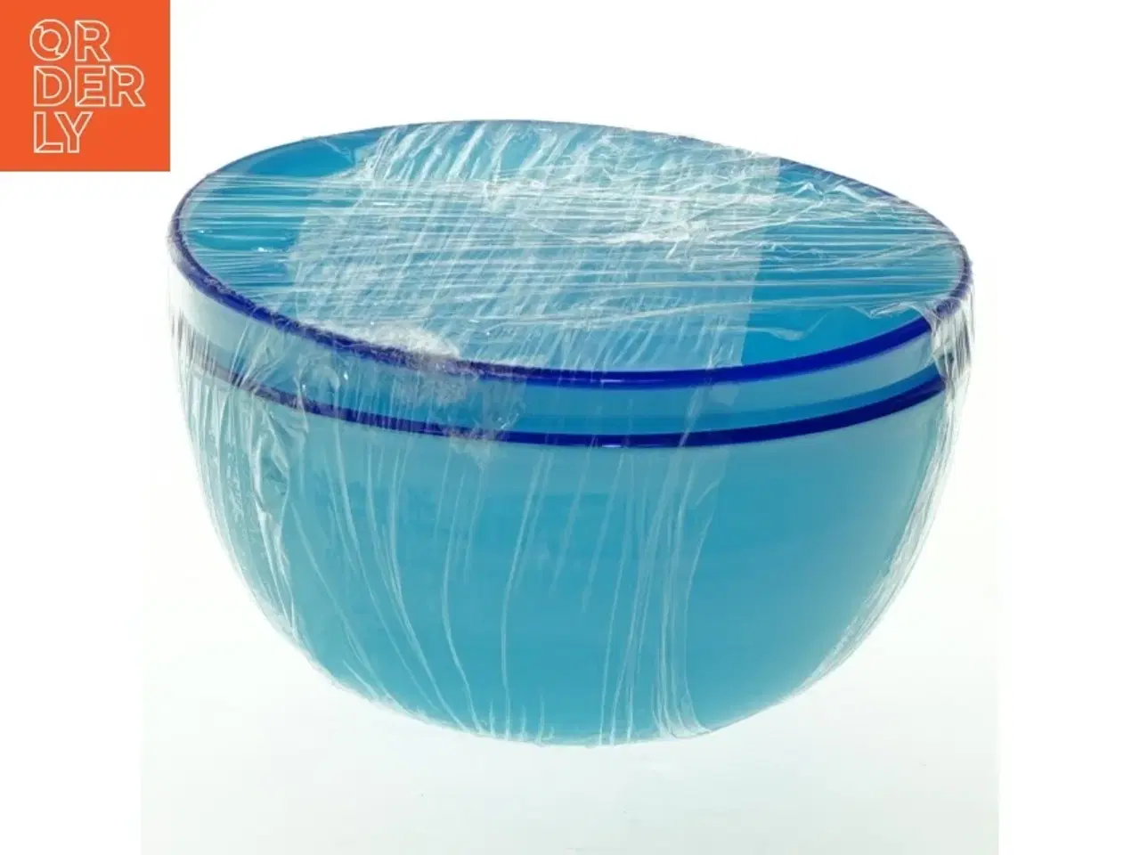 Billede 5 - Blå skål (str. Ø. 13 cm. 2 stykker)