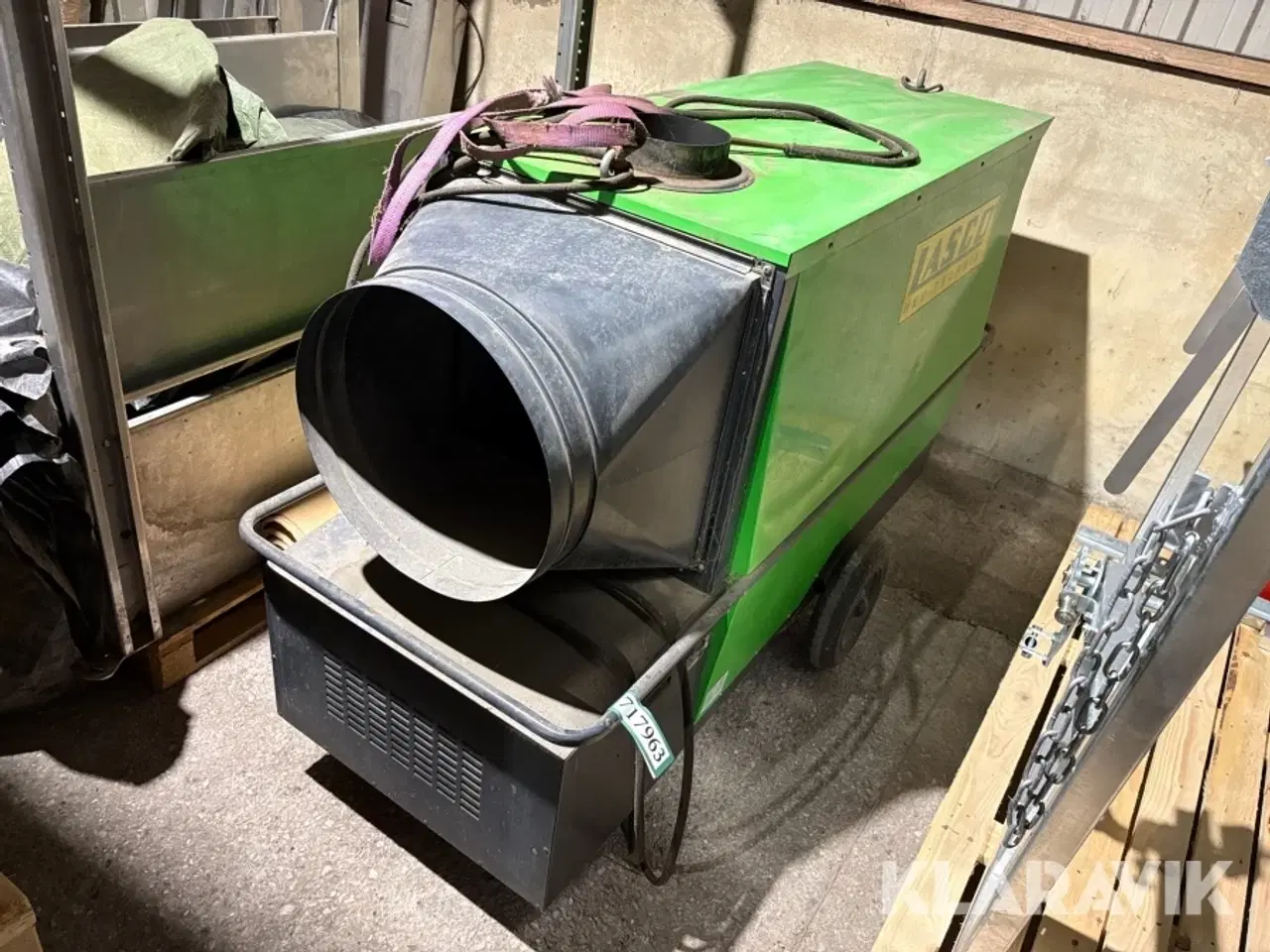 Billede 1 - Kalorifere Lasco CLK 150 til fyringsolie/diesel