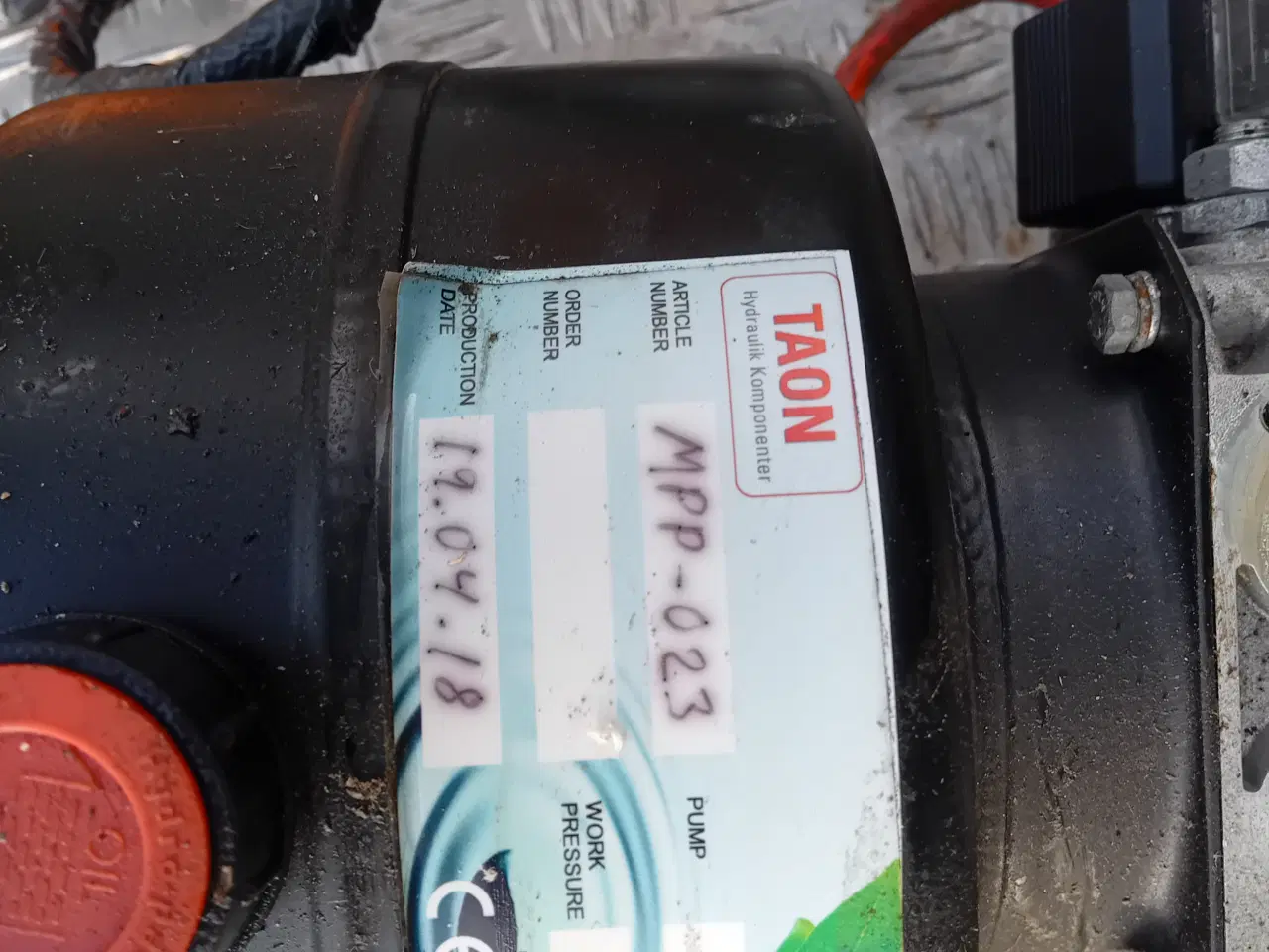 Billede 3 - Hydraulik pumpe 12 v. 