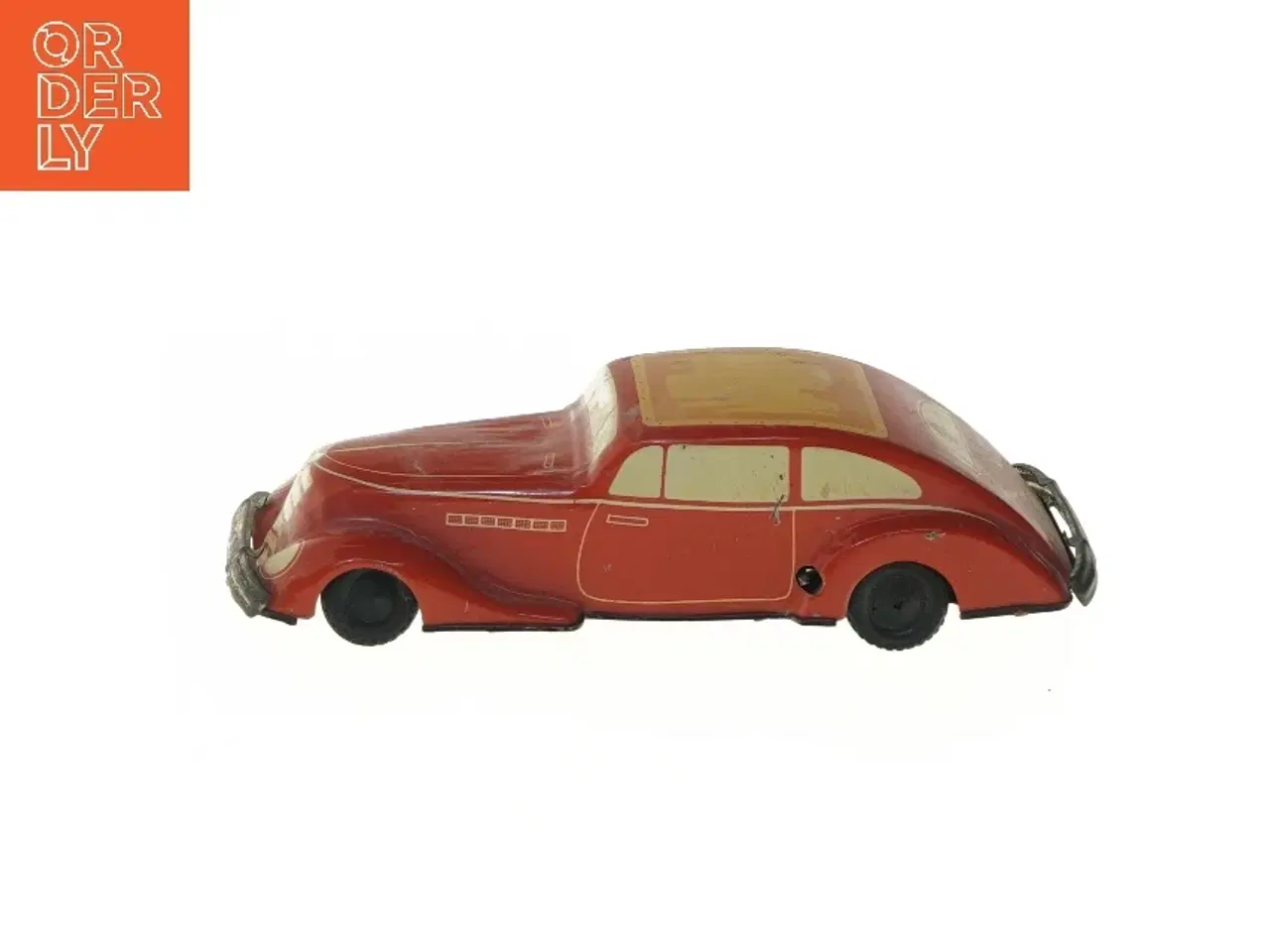 Billede 1 - Vintage legetøjsbil i metal (str. 23x8,5 cm)