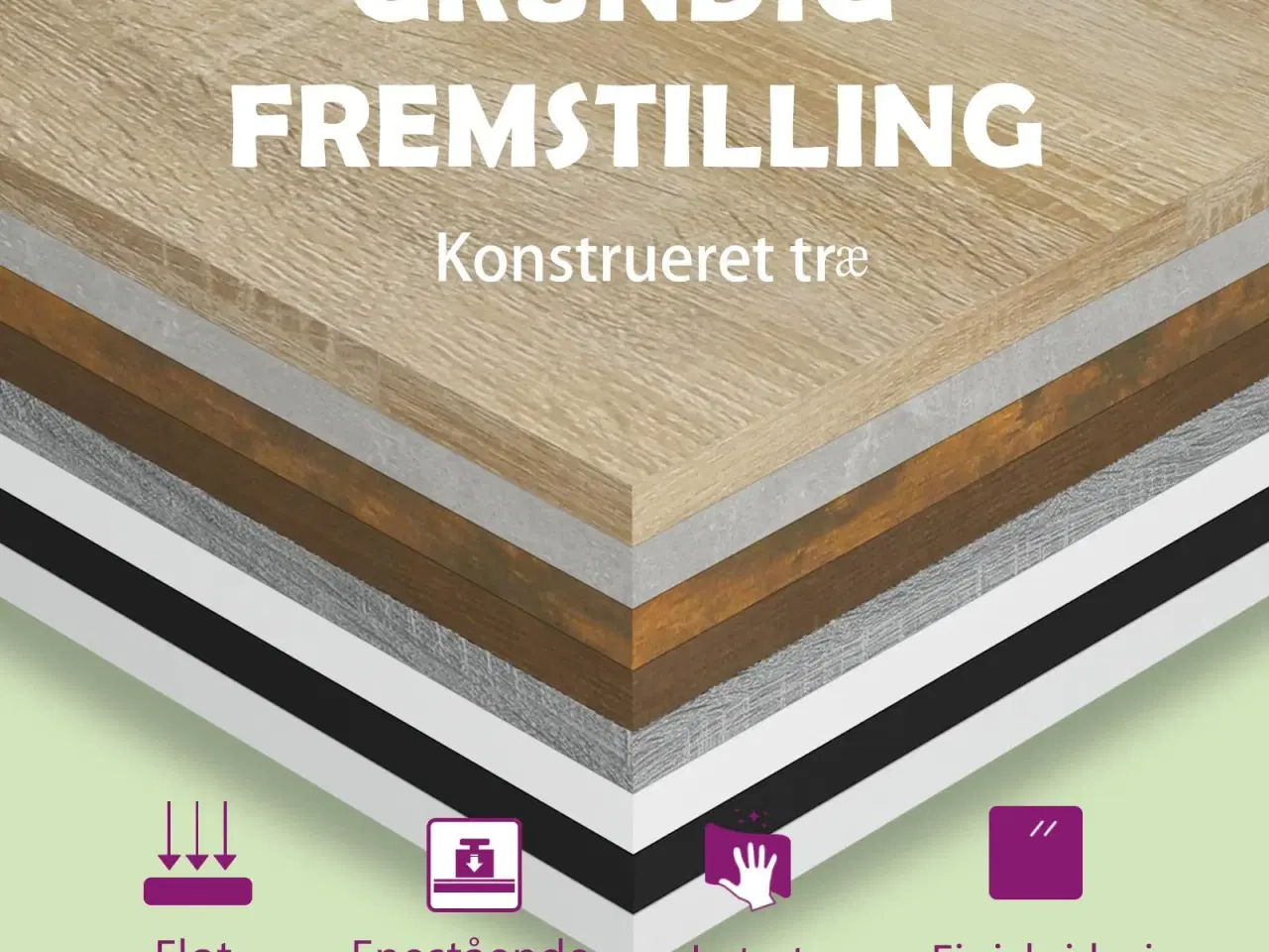 Billede 7 - Skammel til makeupbord 70x35x45 cm konstrueret træ hvid