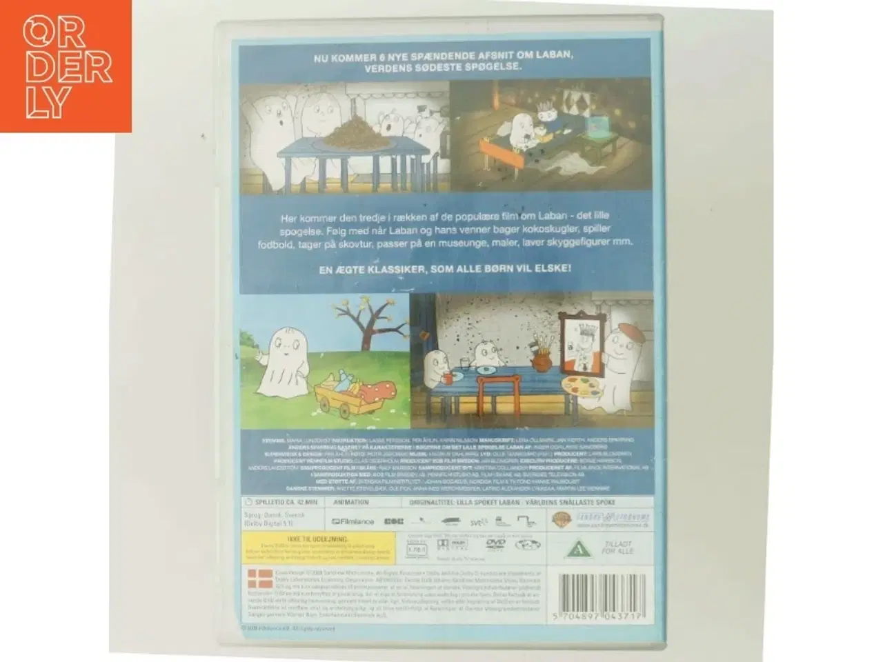 Billede 3 - Det lille spøgelse Laban - Verdens sødeste spøgelse med Maria Lundqvist (DVD)