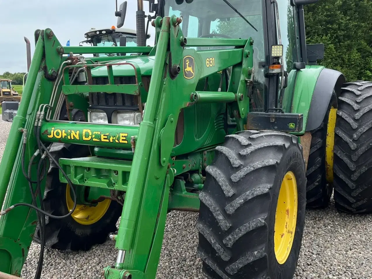 Billede 16 - John Deere 6320 m/JD 631 Frontlæsser  AutoPower og TLS affjedret foraksel